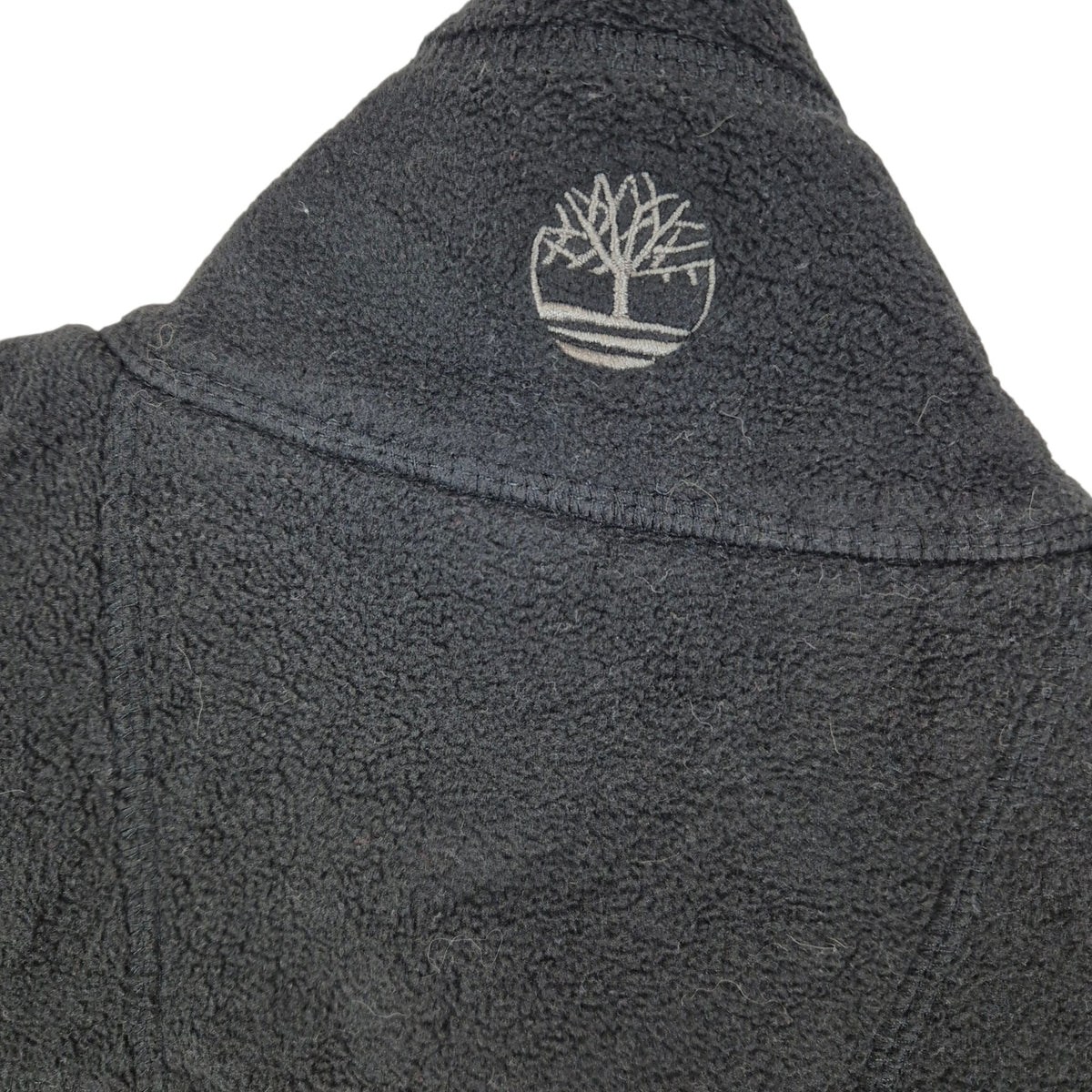 Timberland Black Fleece Vest Size M