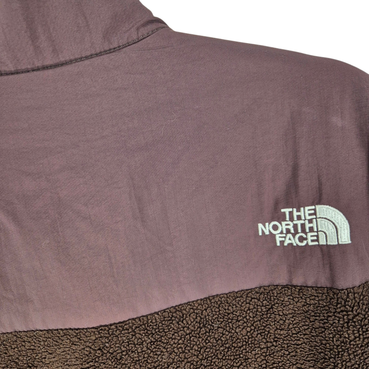The North Face Womens Brown Fleece Zip Jumper Size M