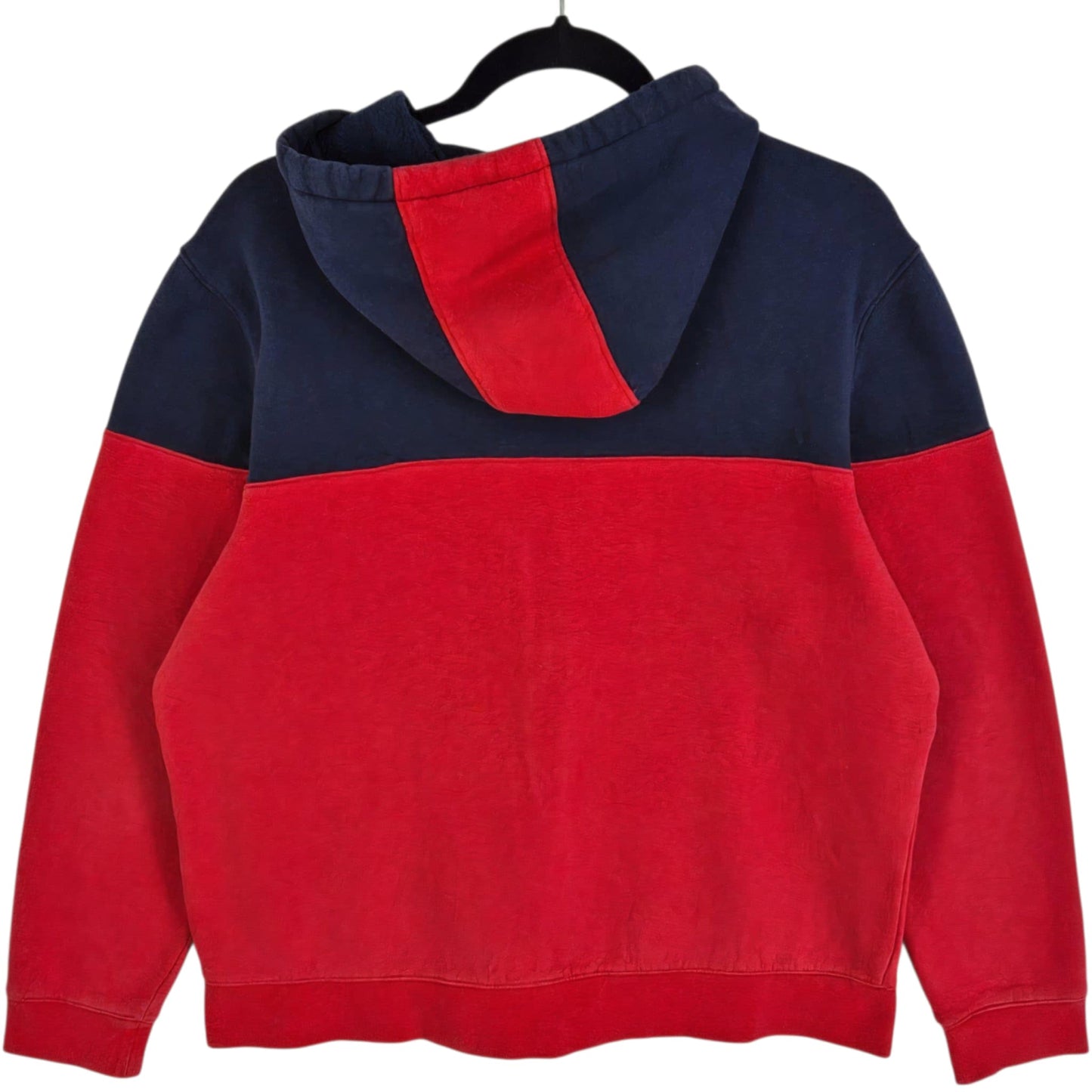 Vintage Reebok NHL Montreal Canadiens Red & Blue Zip Hoodie Size M