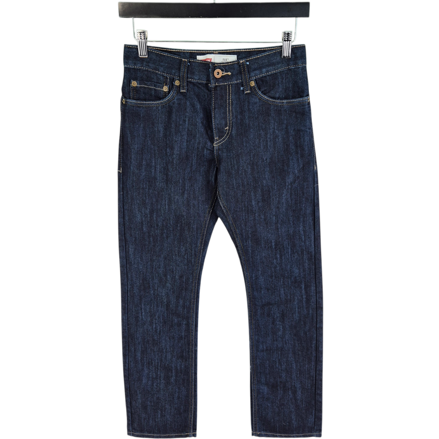 Levis 511 Jeans Womens Dark Blue Slim Fit Denim W27