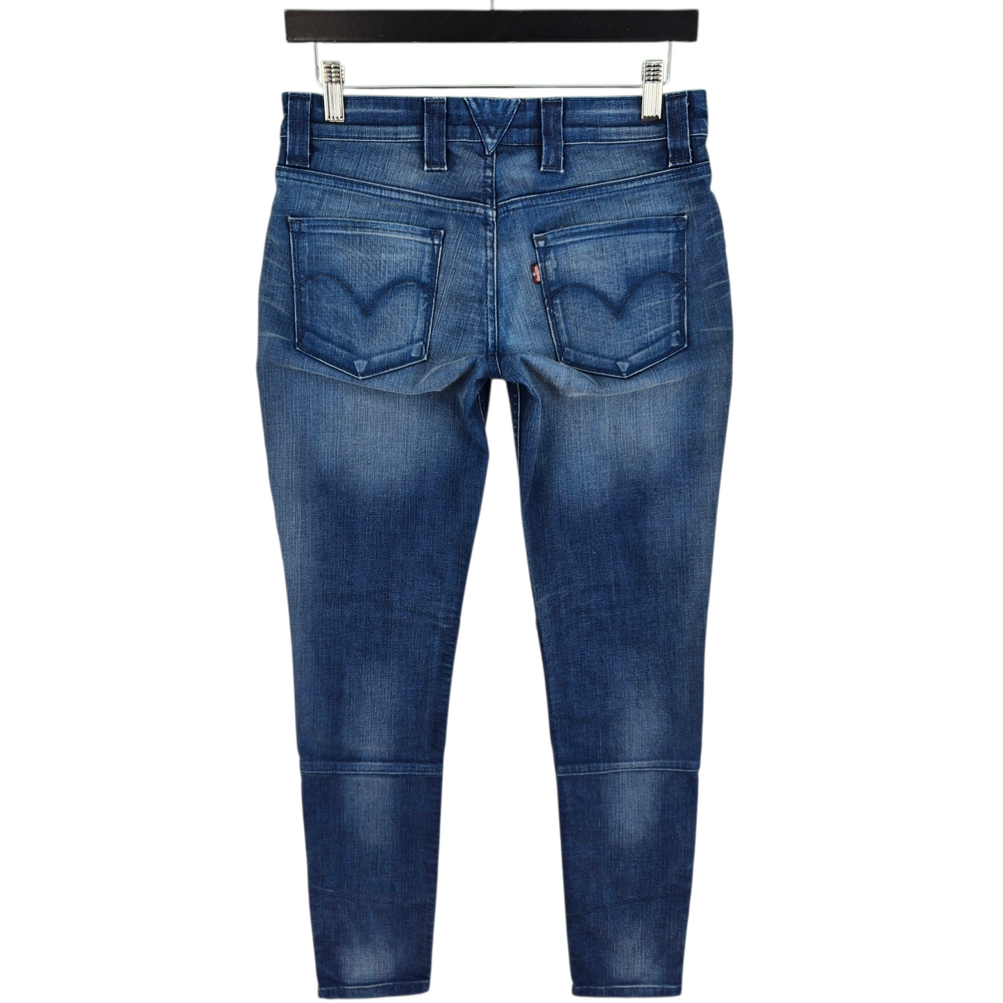 Levis Jeans Womens Blue Skinny Cargo Denim W28