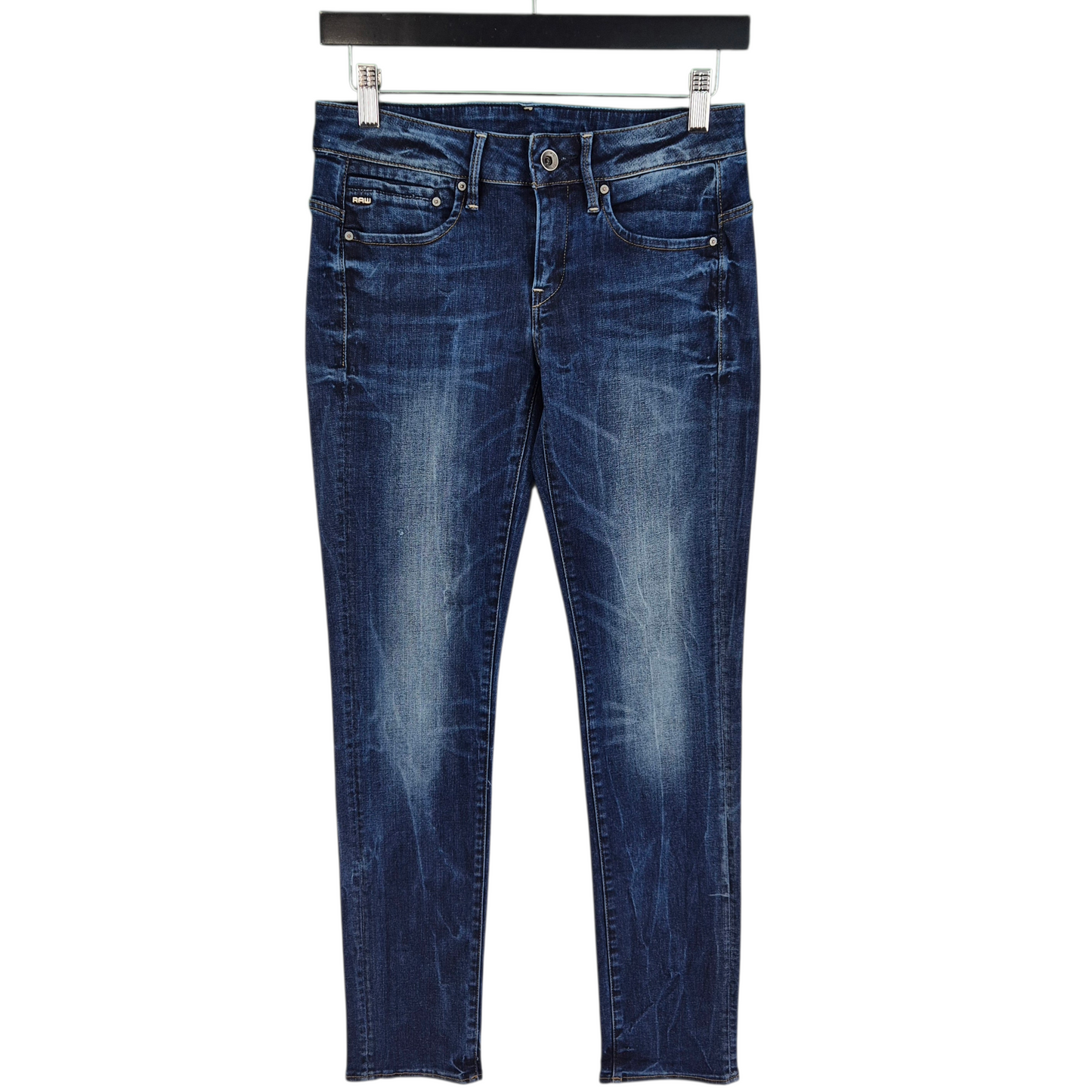 G Star Raw Jeans Womens Dark Blue Slim Stretch Denim W27