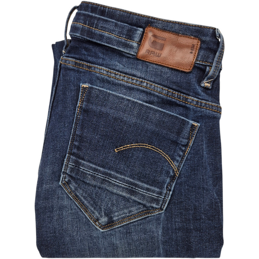 G Star Raw Jeans Womens Dark Blue Slim Stretch Denim W27