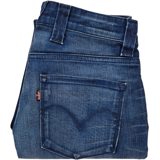 Levis Jeans Womens Blue Skinny Cargo Denim W28