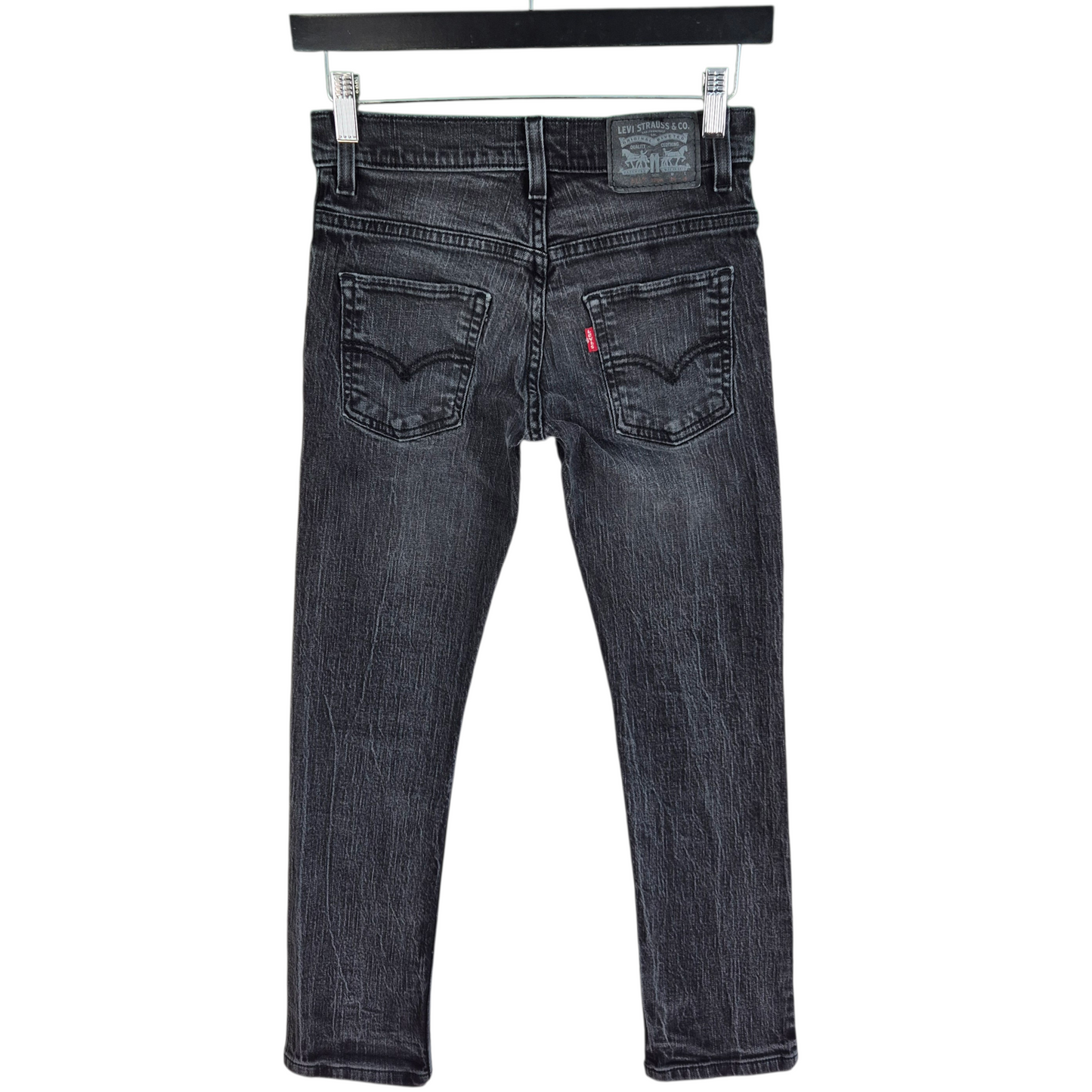 Vintage Levis 511 Jeans Womens Dark Grey Denim W26