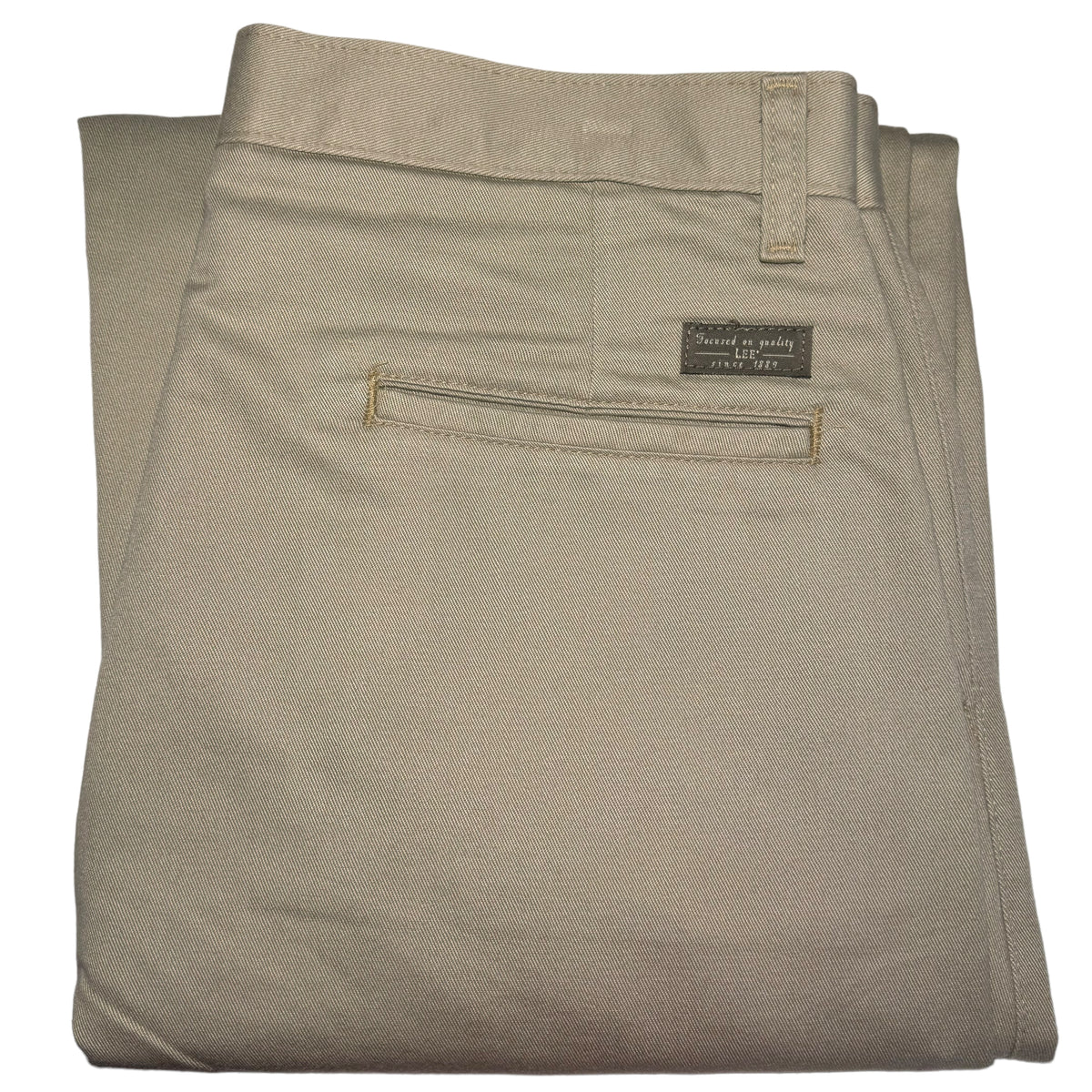 Vintage Lee 90's Light Brown Tapered Leg Chino Pants W33