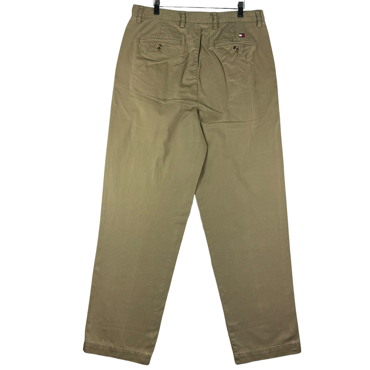 Vintage Tommy Hilfiger 90's Light Brown Tapered Leg Chino Pants W35