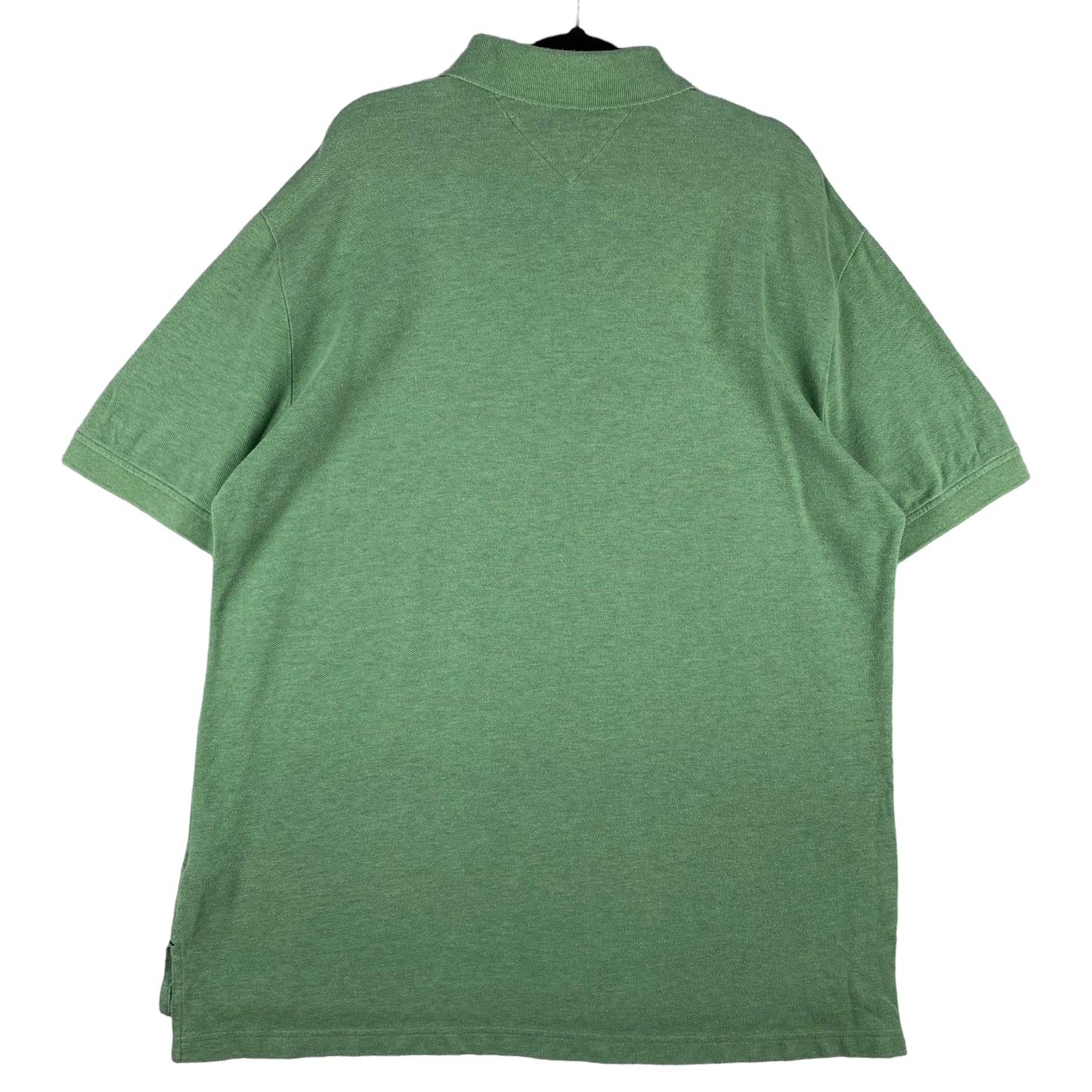 Tommy Hilfiger Green Classic Fit Cotton Polo Shirt Size L