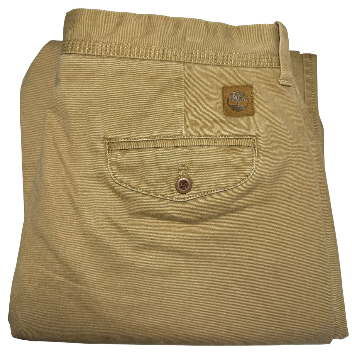 Timberland Brown Heavy Tapered Leg Chino Pants W34