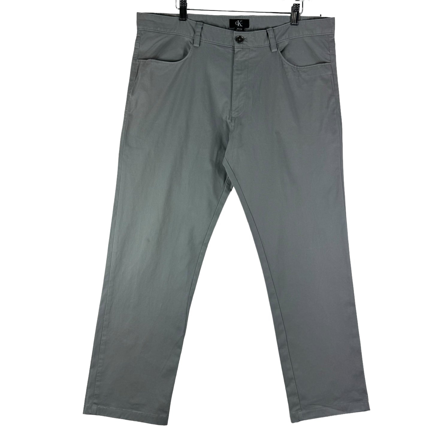 Vintage Calvin Klein Jeans 2000's Grey Chino Pants W37