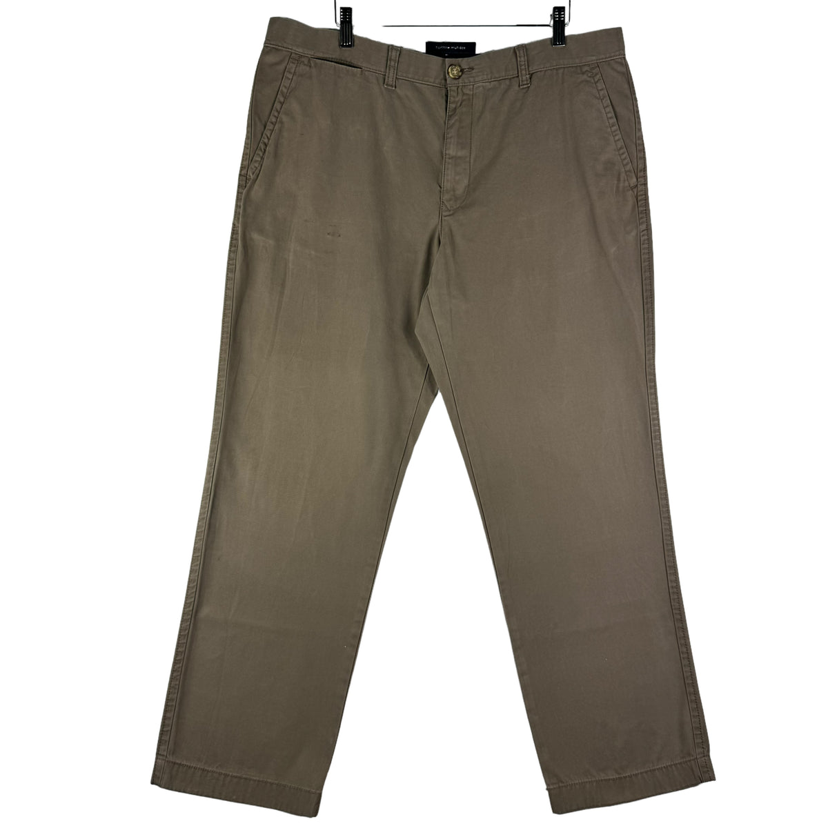 Tommy Hilfiger Brown Regular Straight Leg Chino Pants W36