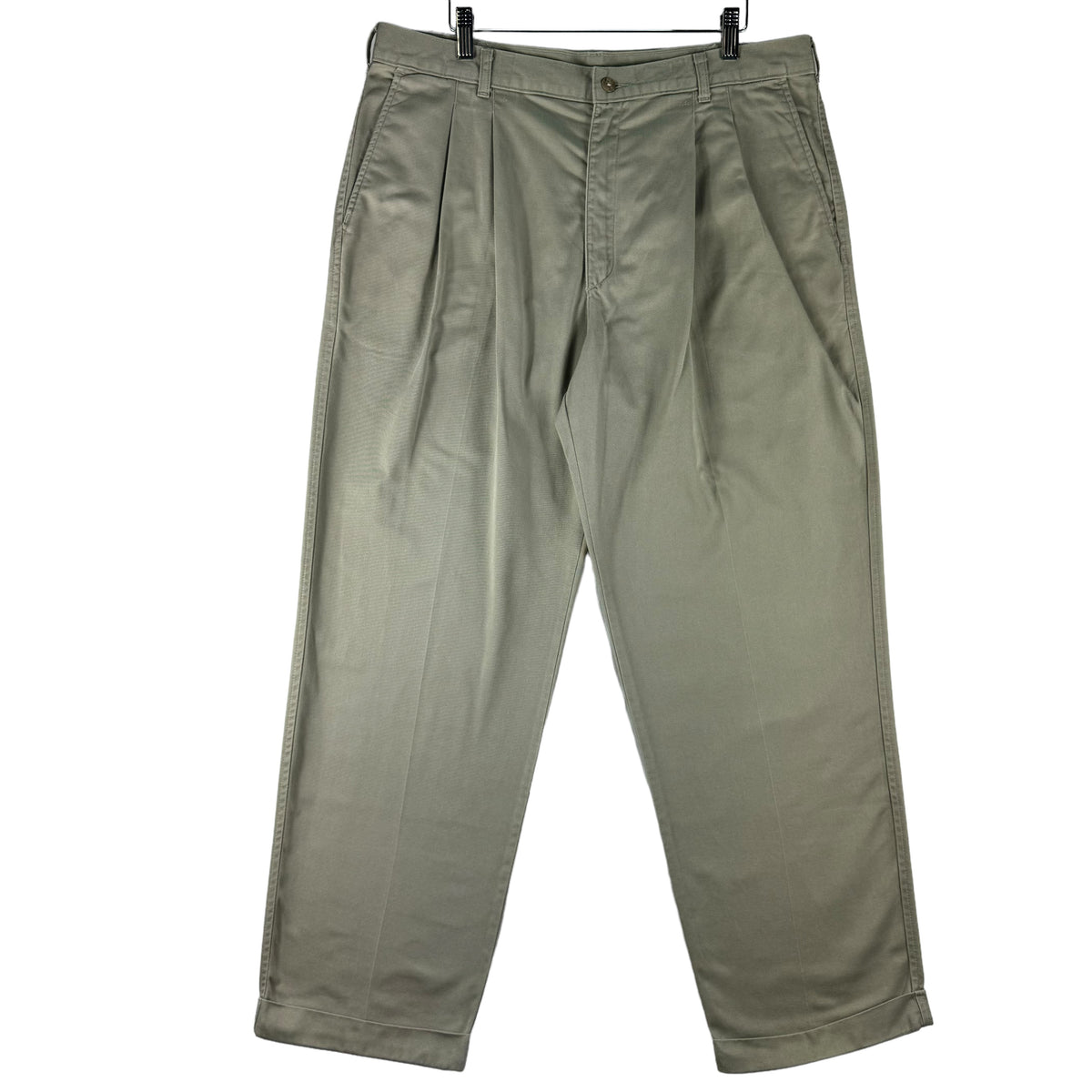 Vintage Lee 90's Light Brown Tapered Leg Chino Pants W36