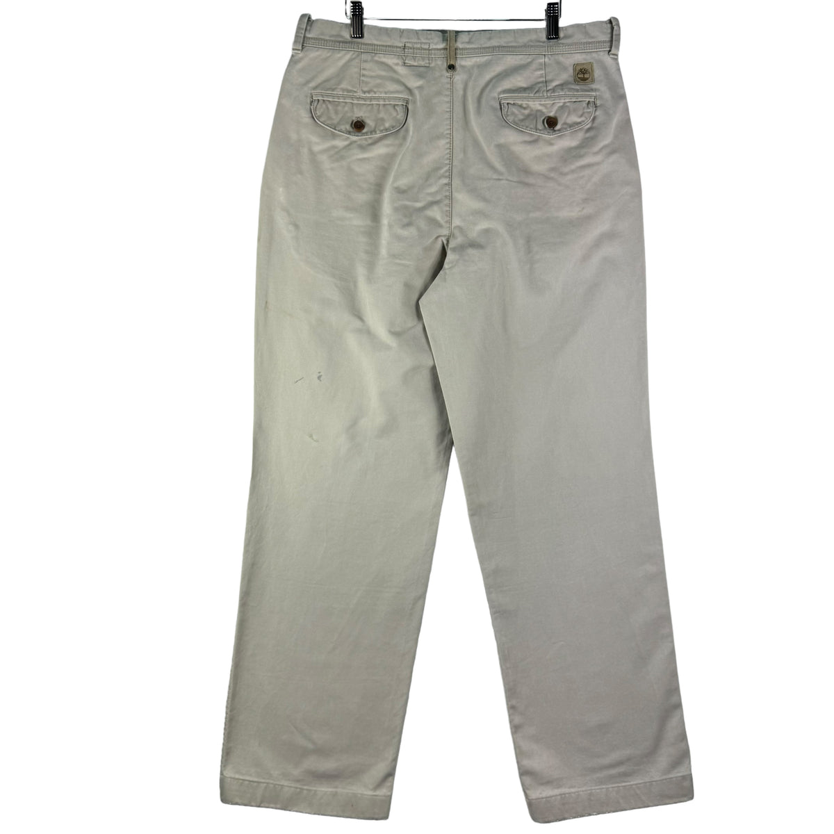Timberland Cream White Heavy Rigid Chino Pants W36