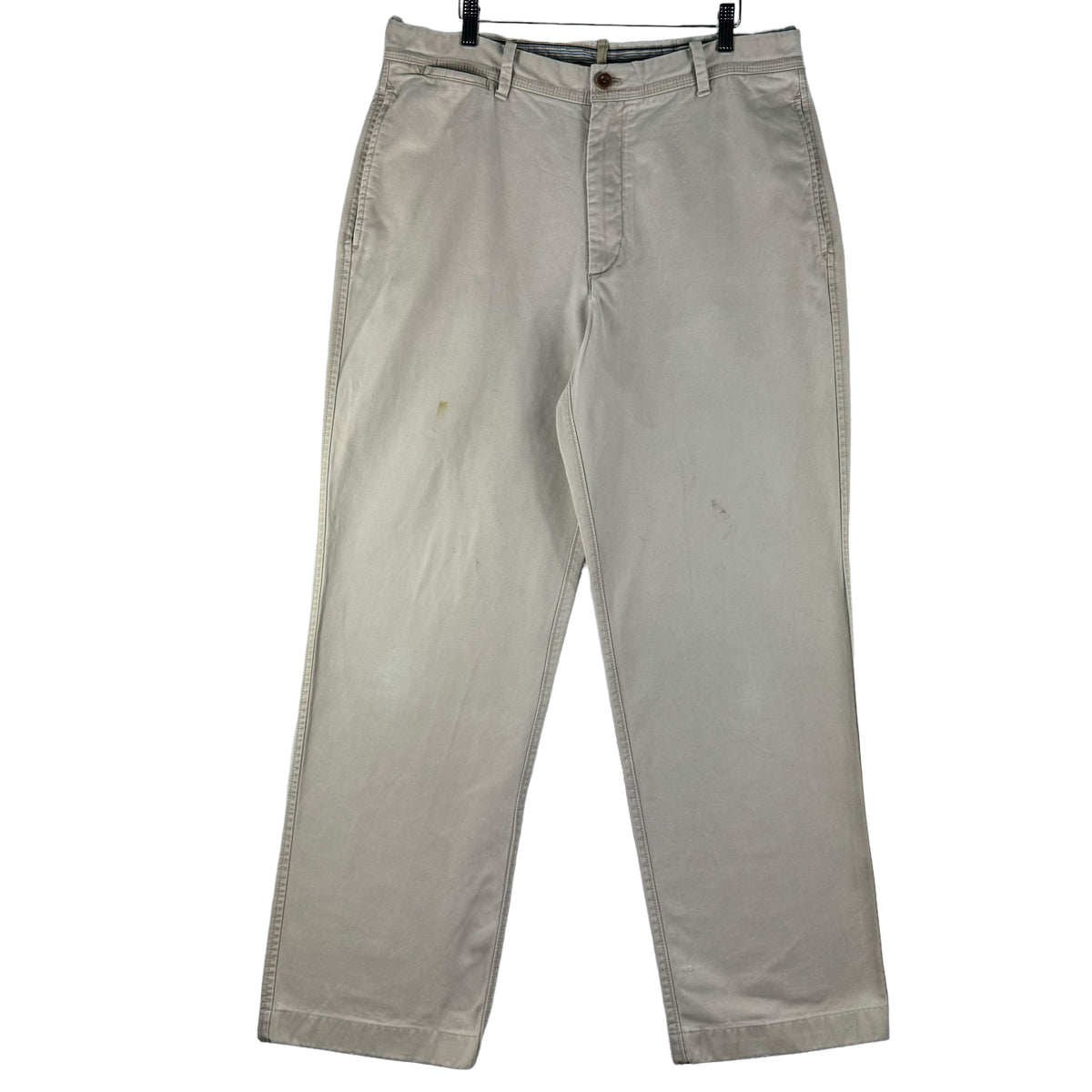 Timberland Cream White Heavy Rigid Chino Pants W36