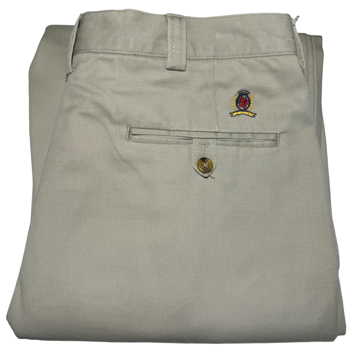 Vintage Tommy Hilfiger 90's Light Brown Tapered Leg Chino Pants W33