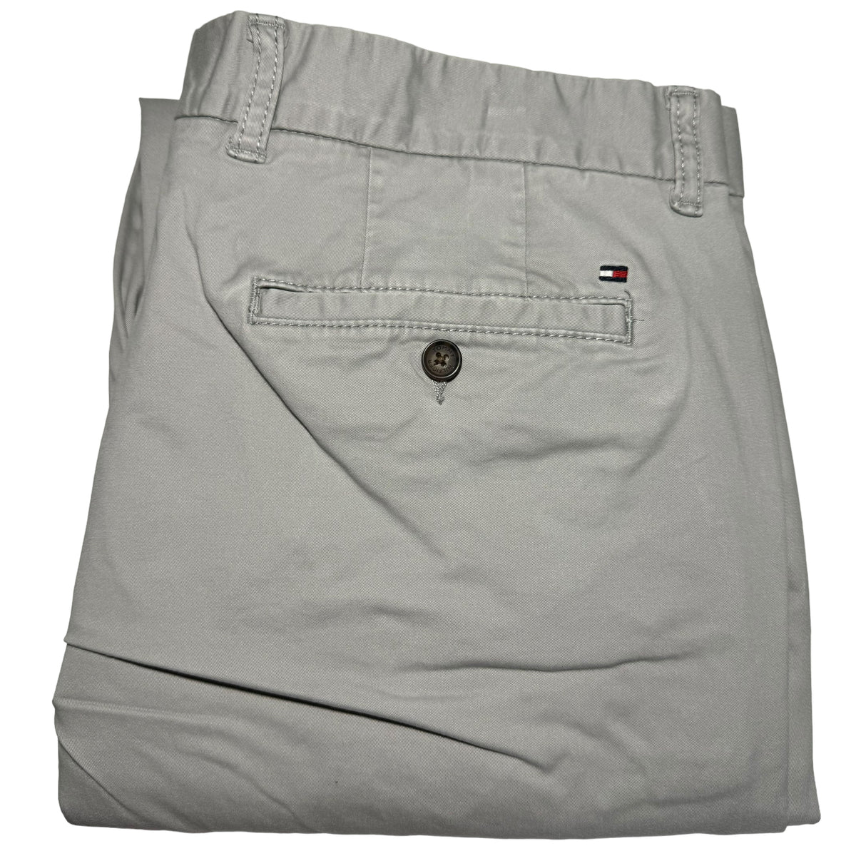 Tommy Hilfiger Light Grey Tailored Fit Chino Pants W35