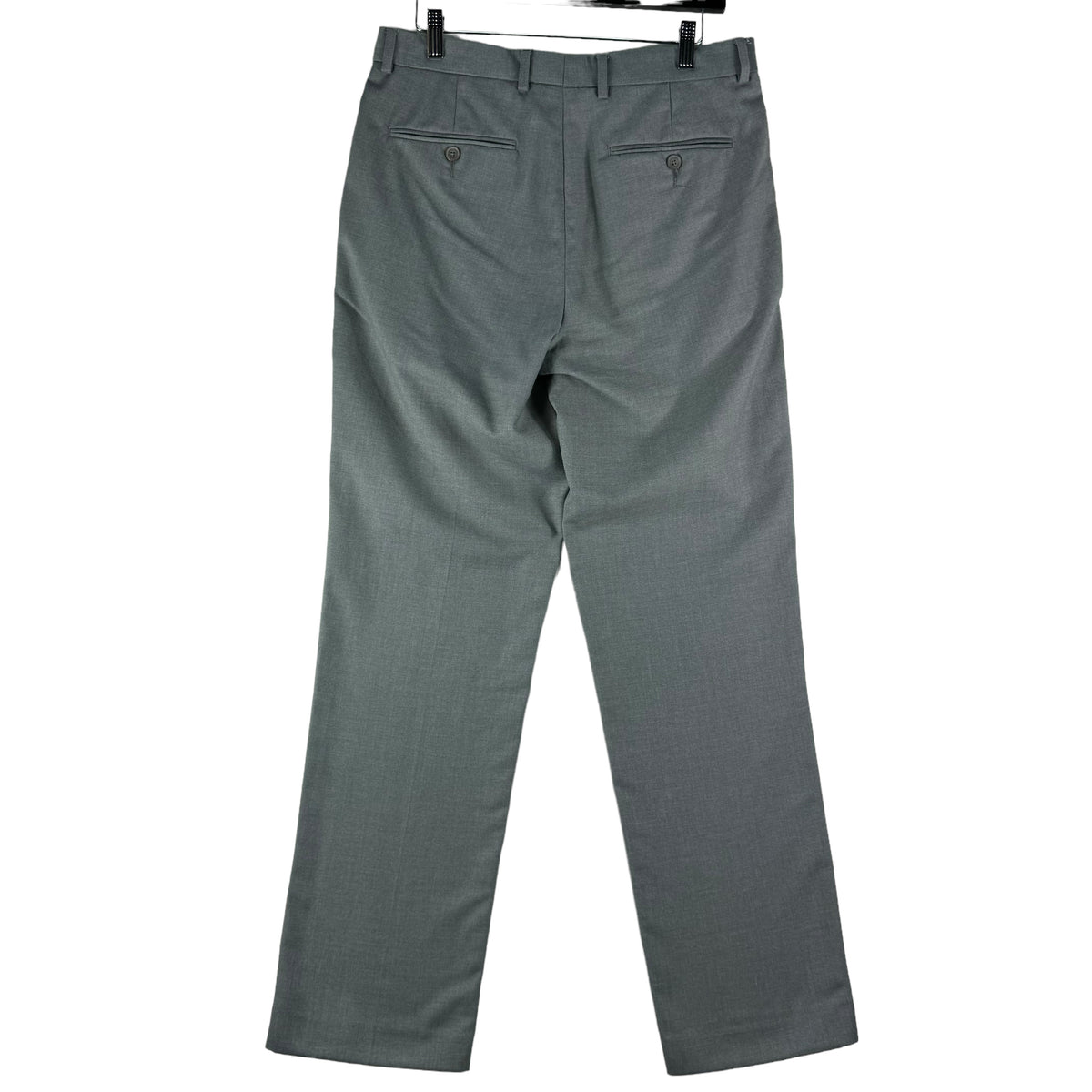 Calvin Klein Grey Polyester Rayon Formal Trousers W31