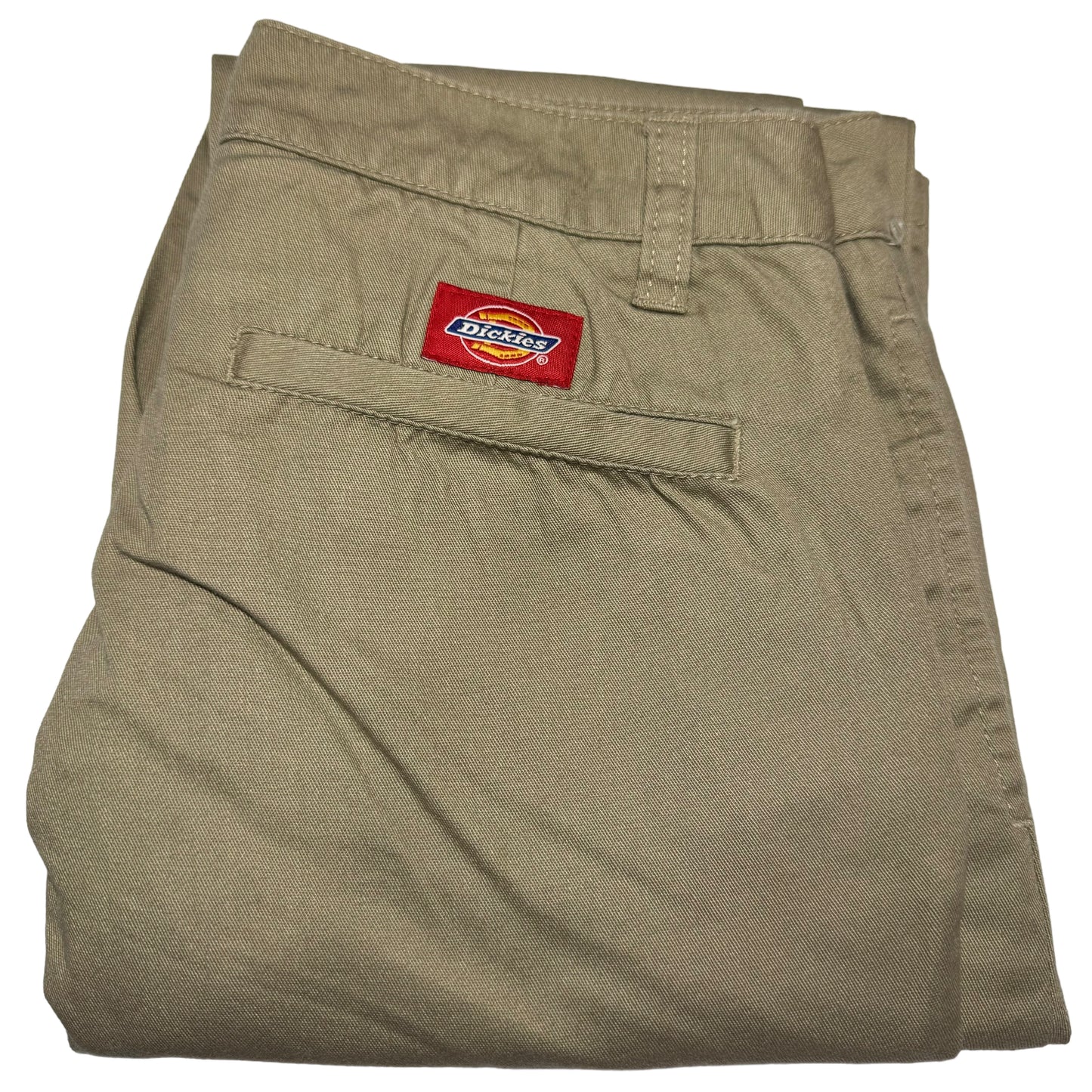 Dickies Womens Light Brown Skinny Bootcut Chino Pants W27
