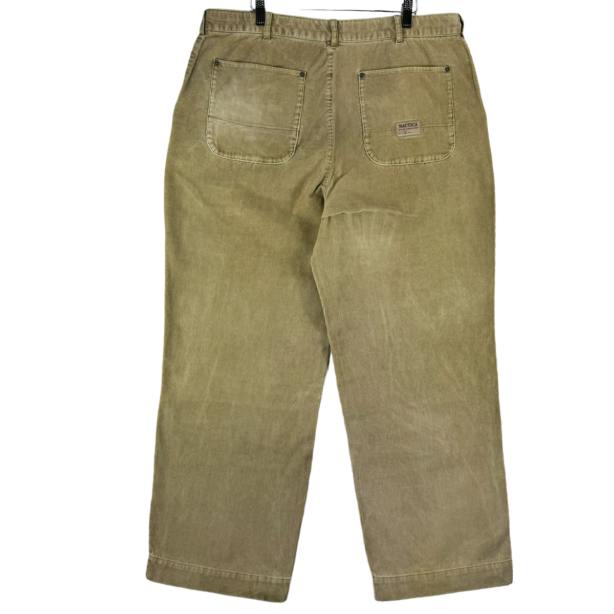 Nautica Brown Tapered Leg Corduroy Pants W38