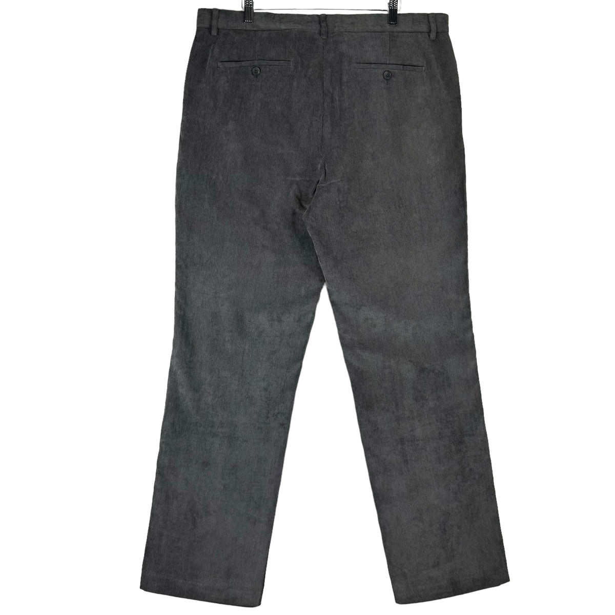 Calvin Klein Grey Regular Straight Leg Corduroy Pants W38