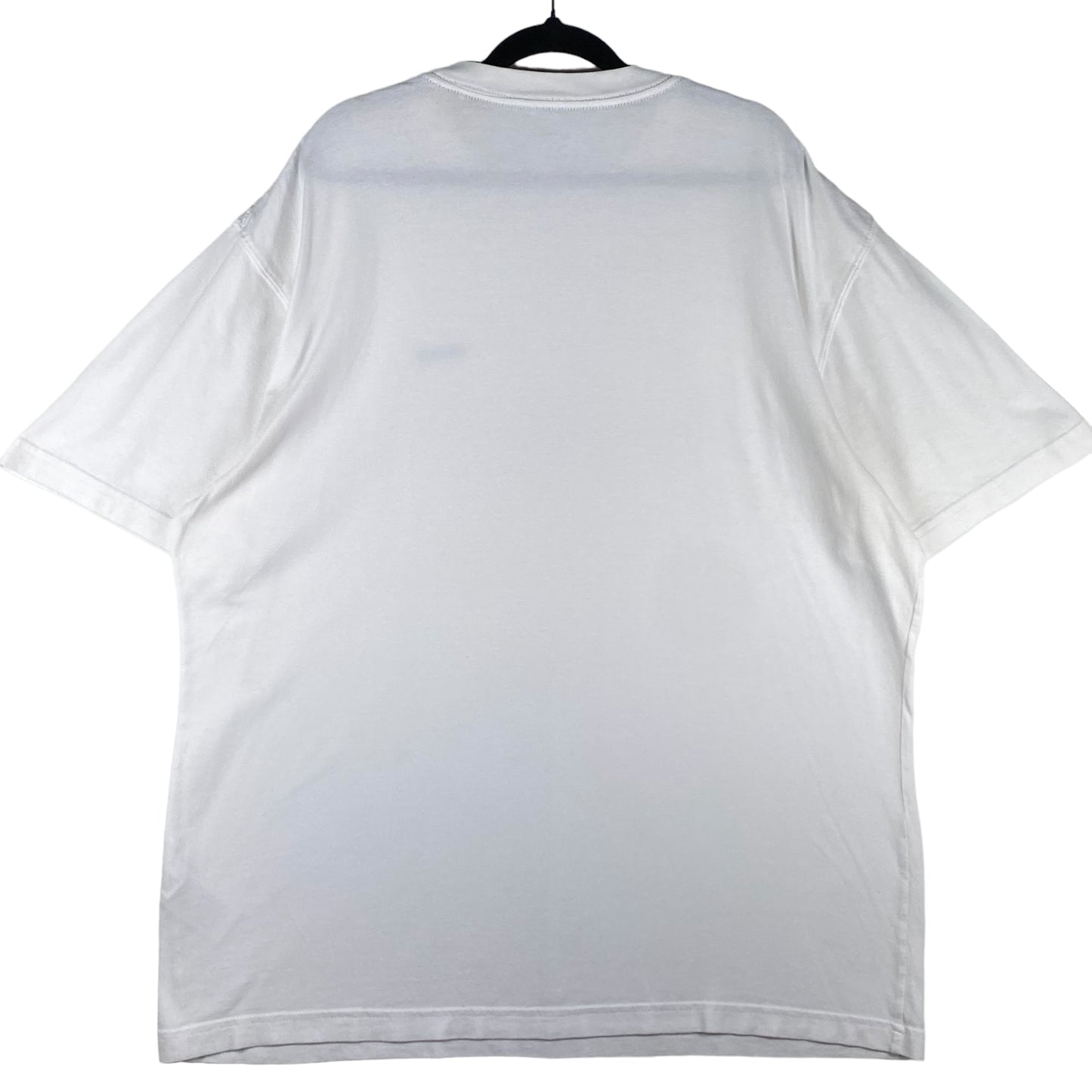 Reebok White Basic Embroidered Cotton Tee Shirt Size XL