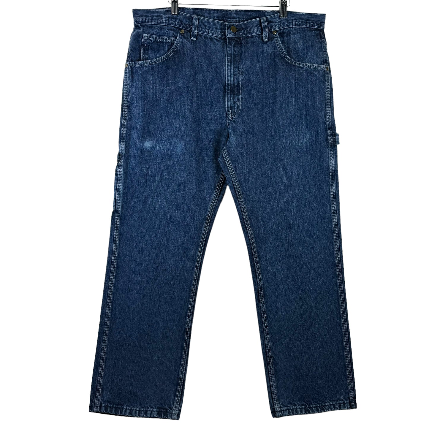 KEY USA Jeans Dark Blue Regular Carpenter Denim Bottoms W38