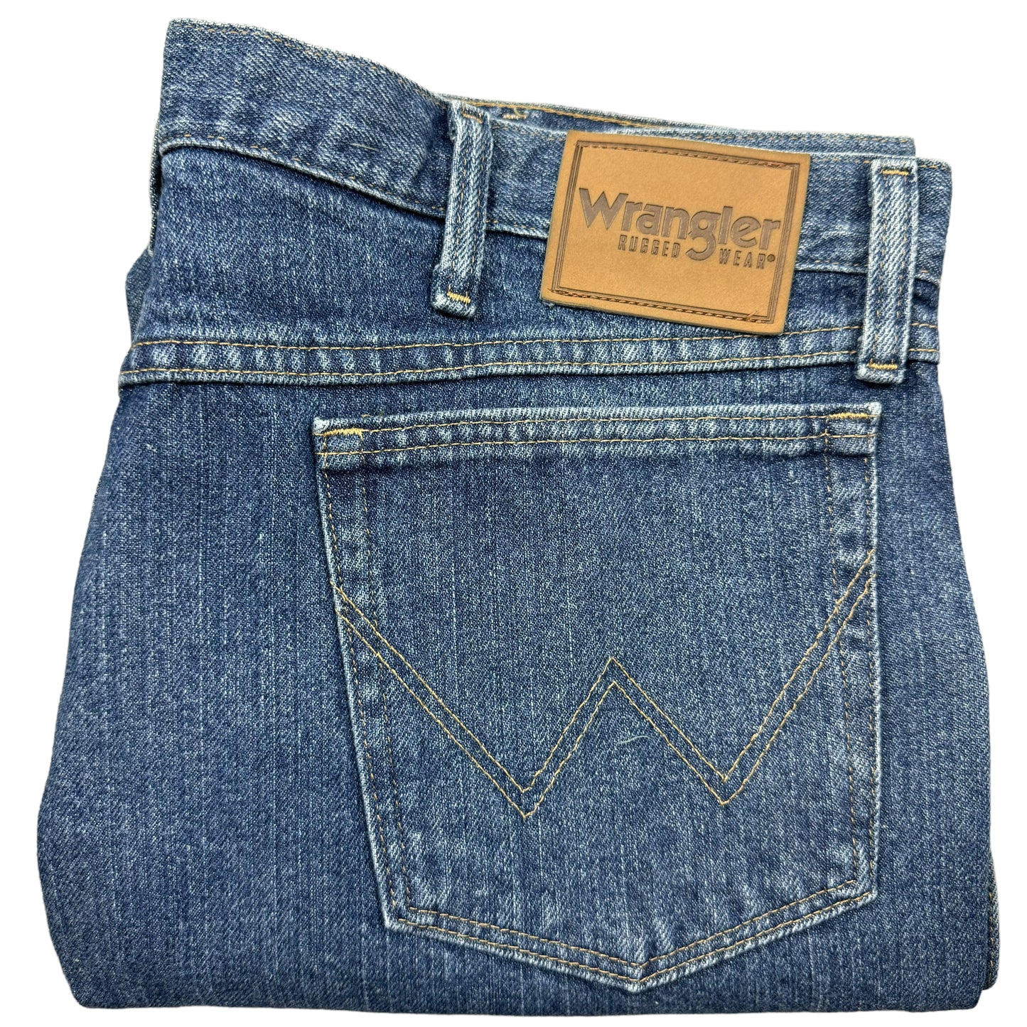 Vintage Wrangler Jeans 2000's Blue Classic Rigid Denim Bottoms W38