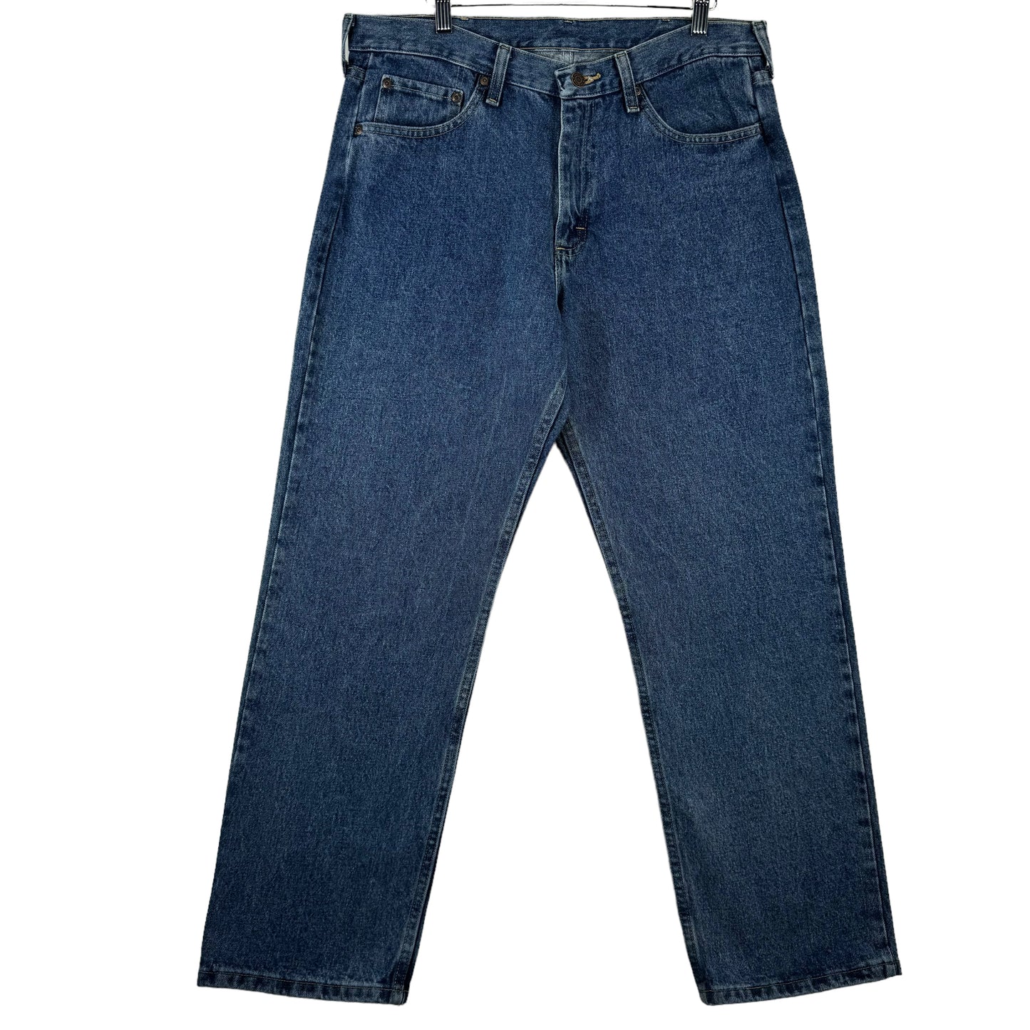 Vintage Wrangler Jeans 2000's Blue Classic Heavy Rigid Denim Bottoms W34