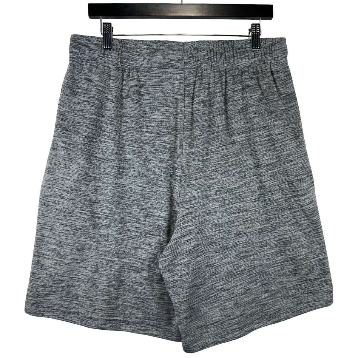 Reebok Grey & Green Stretch Sport Shorts Size L