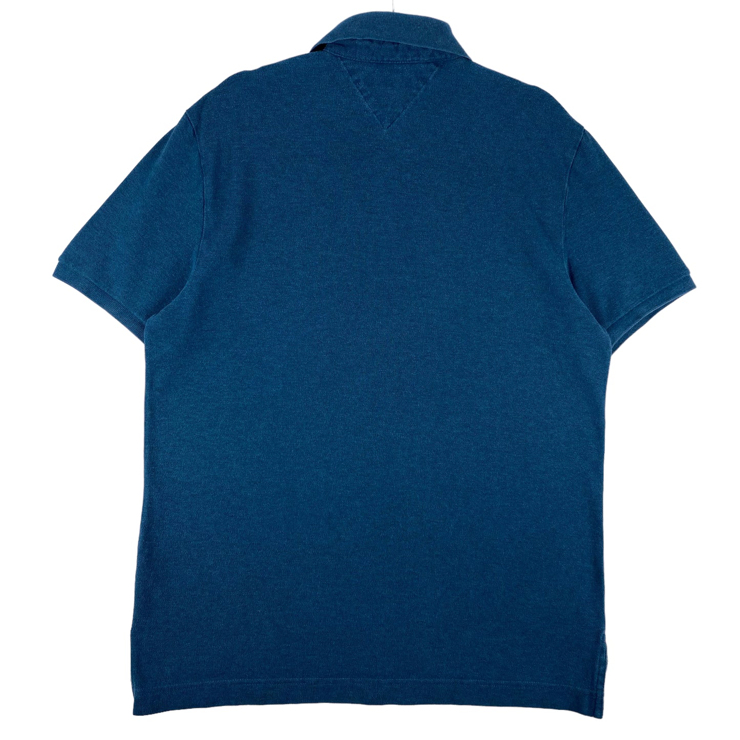 Tommy Hilfiger Blue Classic Fit Cotton Polo Shirt Size M