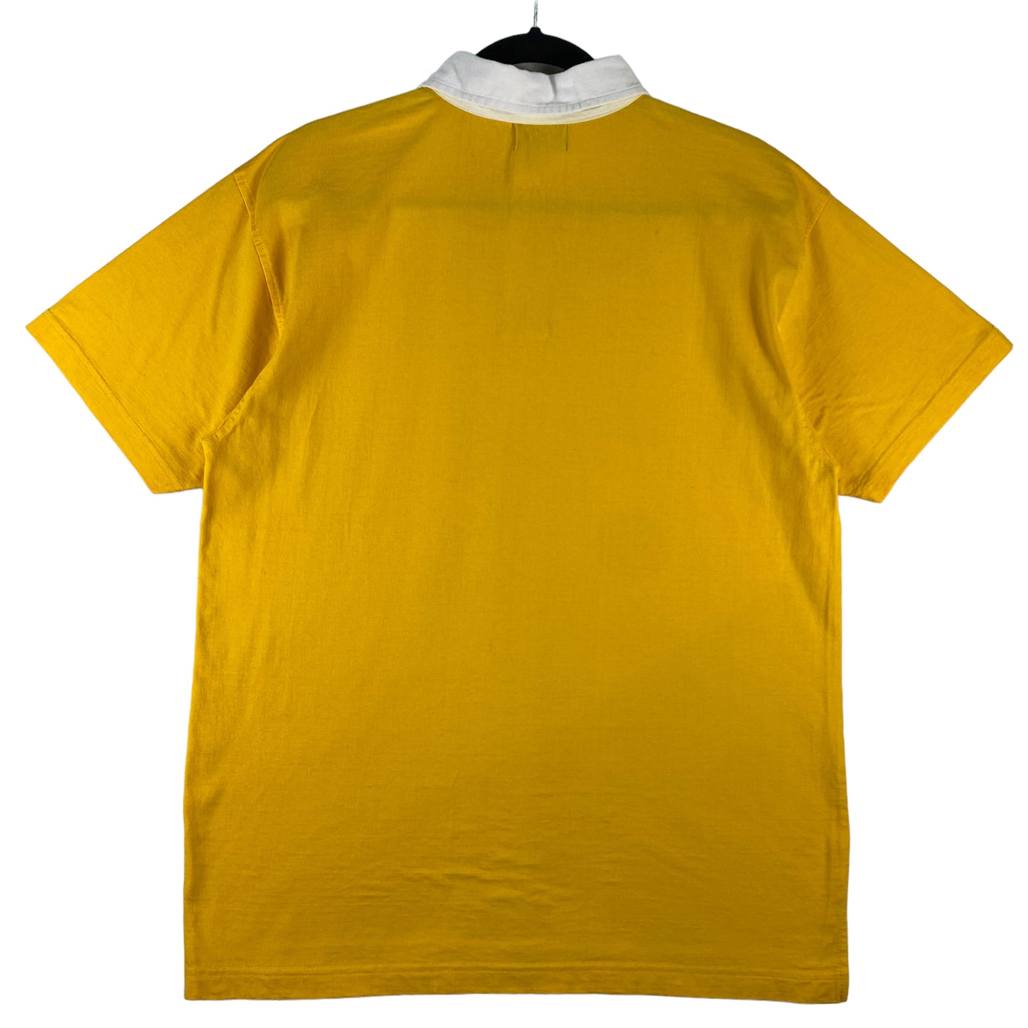 Vintage Wrangler 80's Yellow Cotton Polo Shirt Size M