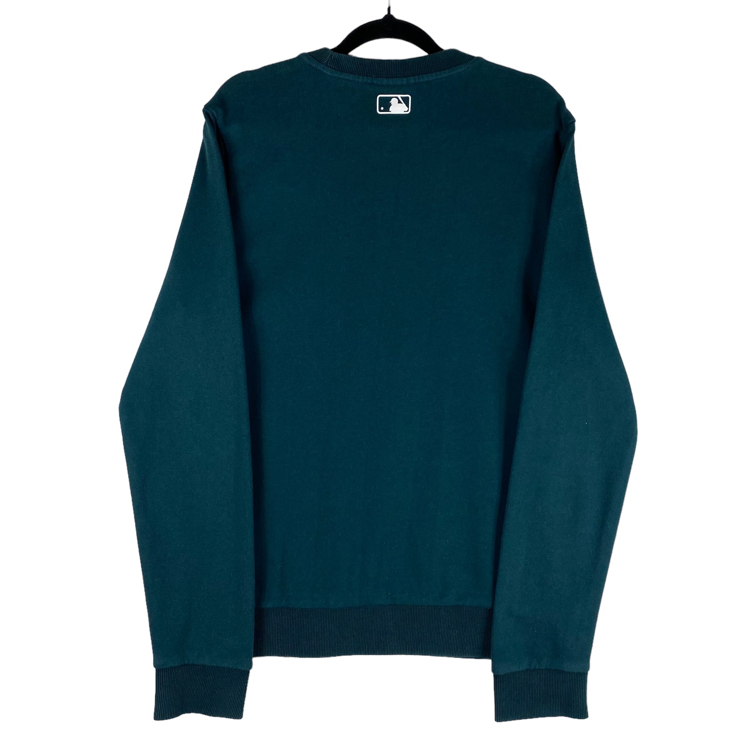 MLB New York Yankees Dark Green Slim Crewneck Pullover Sweater Size M