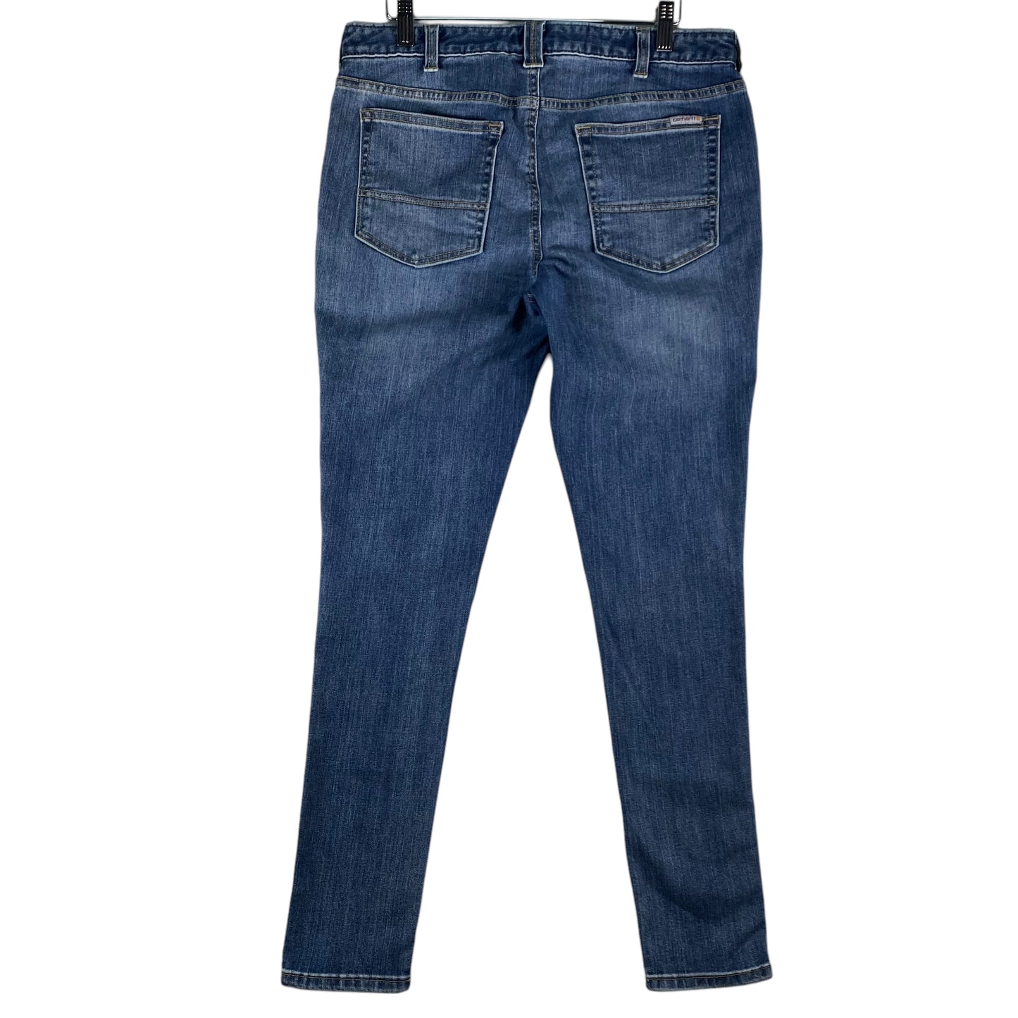 Carhartt Jeans Womens Dark Blue Skinny Fit Stretch Denim Bottoms W32
