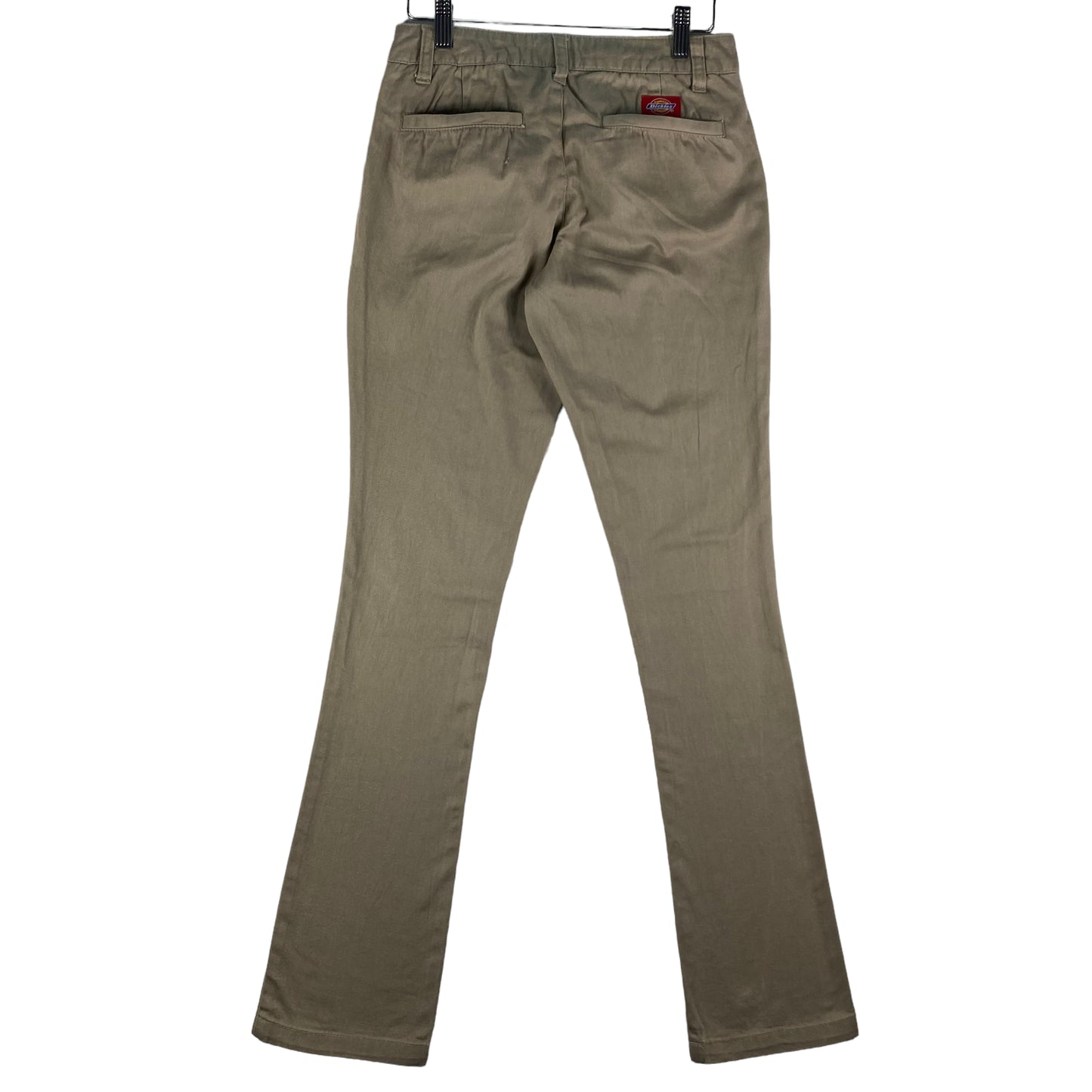Dickies Womens Light Brown Skinny Bootcut Chino Pants W27