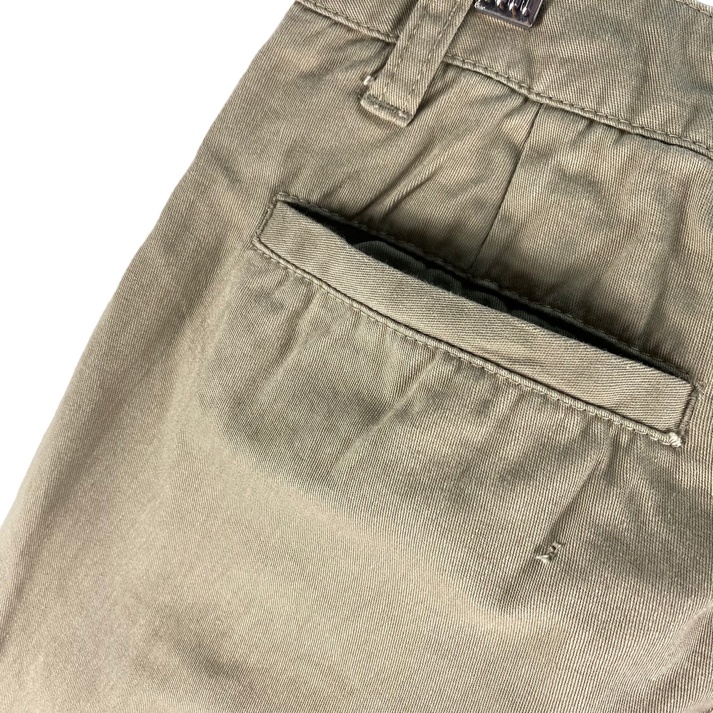 Dickies Womens Light Brown Skinny Bootcut Chino Pants W27