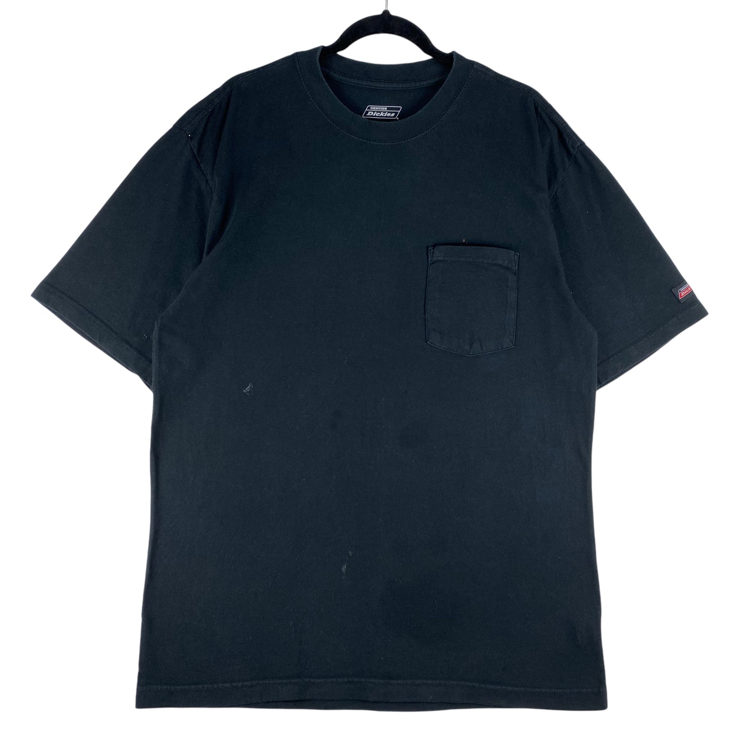 Dickies Black Cotton Tee Shirt Size L