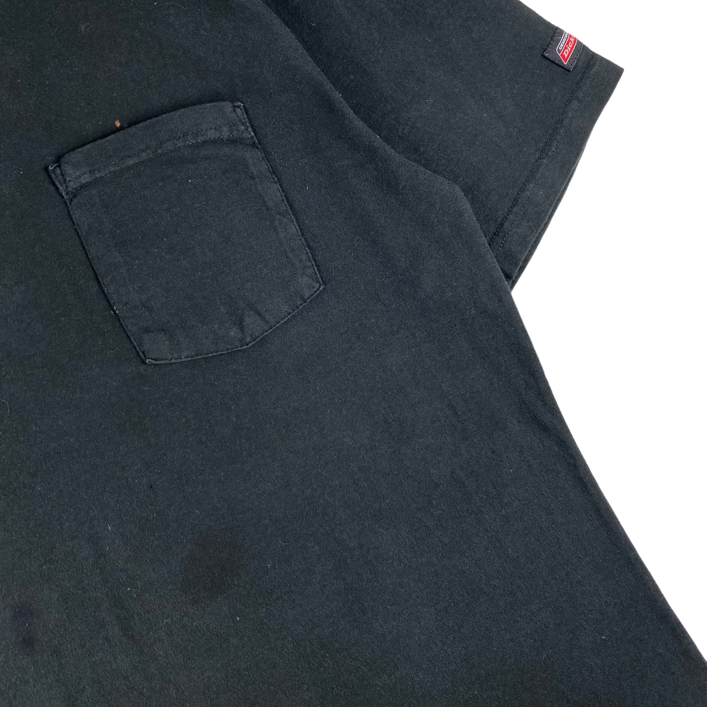 Dickies Black Cotton Tee Shirt Size L