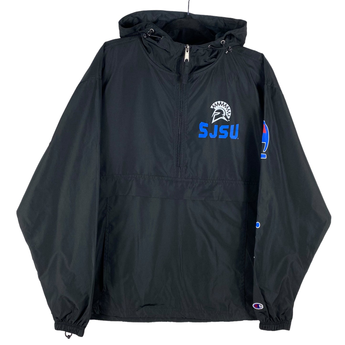 Champion San Jose State Spartans Black Light Spray Jacket Size S