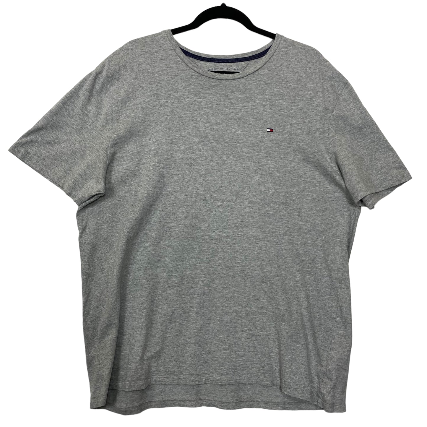 Tommy Hilfiger Light Grey Basic Cotton Tee Shirt Size XL