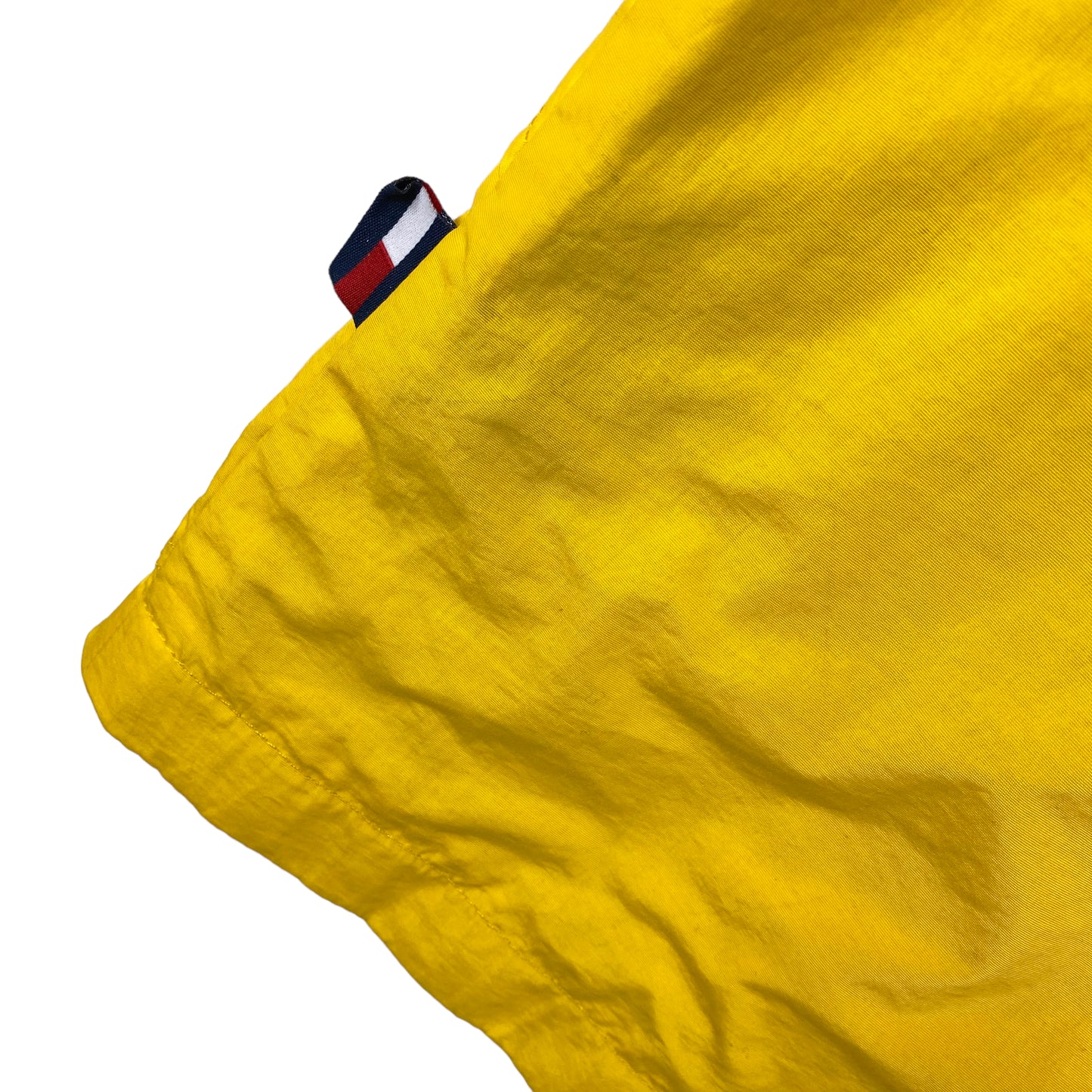 Vintage Tommy Hilfiger 90's Yellow Nylon Windbreaker Jacket Size L