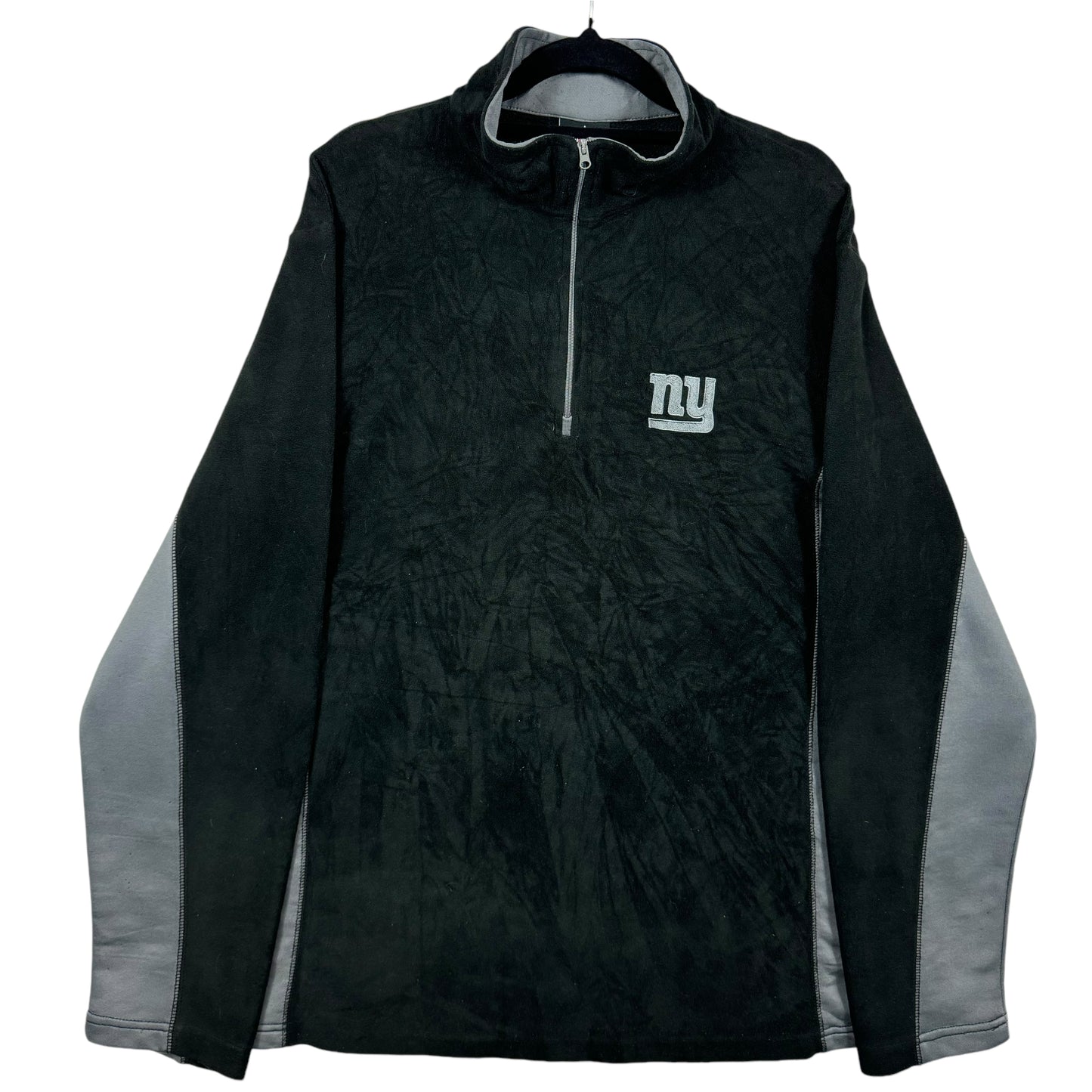 NFL Team Apparel New York Giants Black Light Fleece Jumper Size L