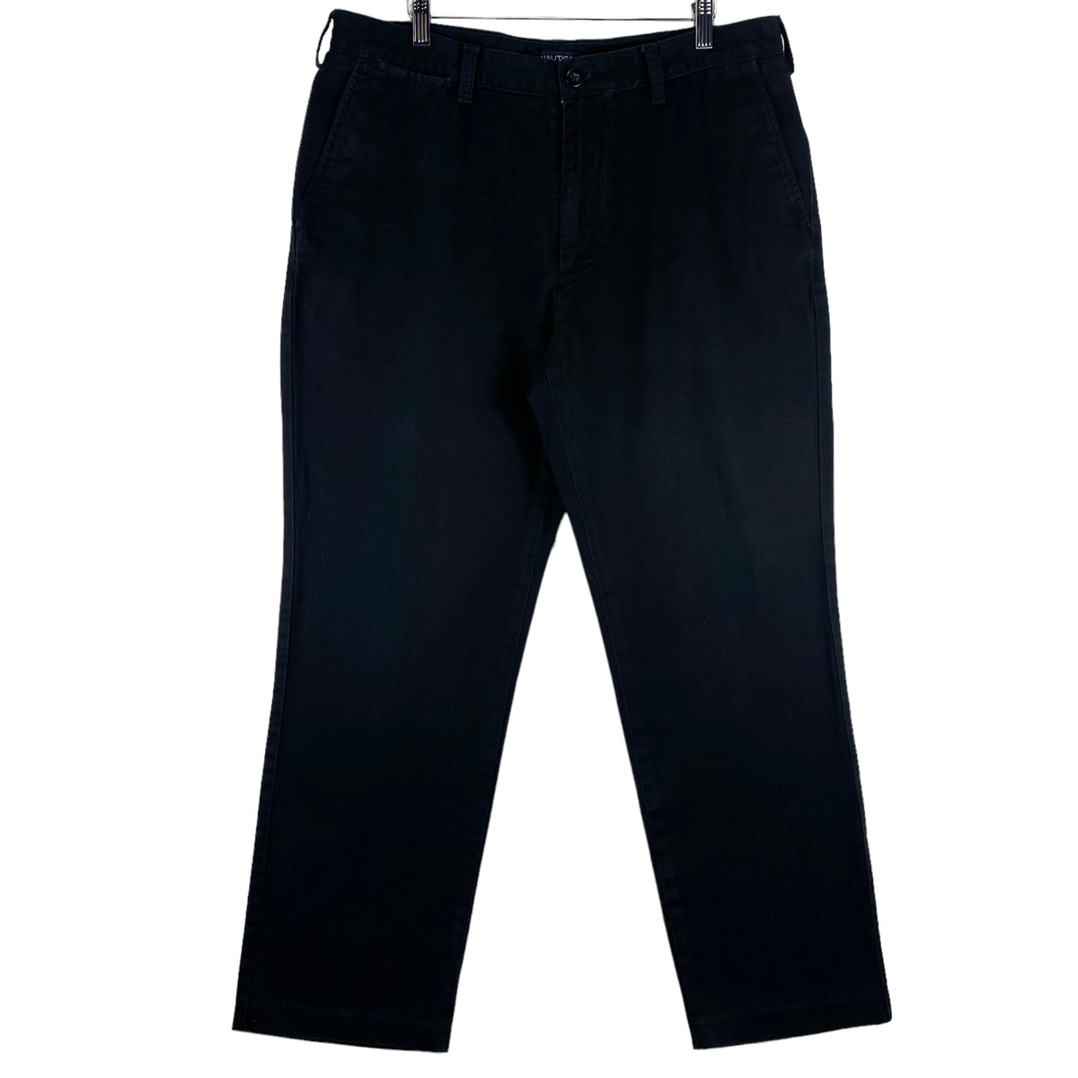 Nautica Black Regular Fit Chino Pants W36