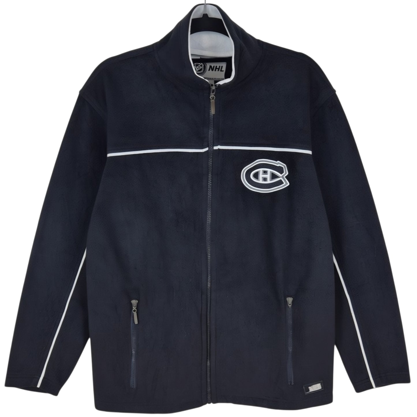 NHL Montreal Canadiens Black Fleece Zip Jumper Size S