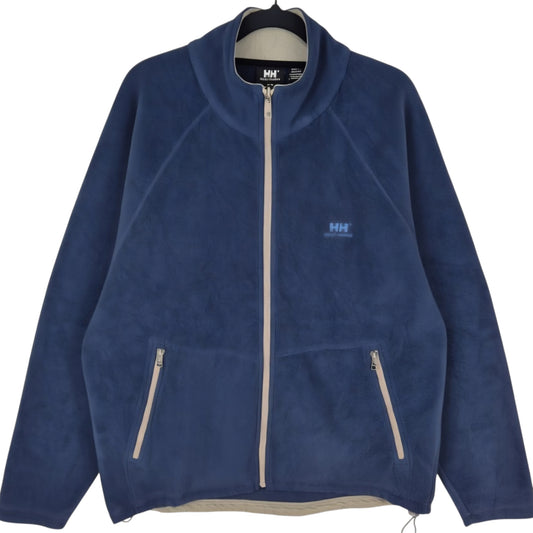 Helly Hansen Dark Blue Full Zip Fleece Jumper Size L