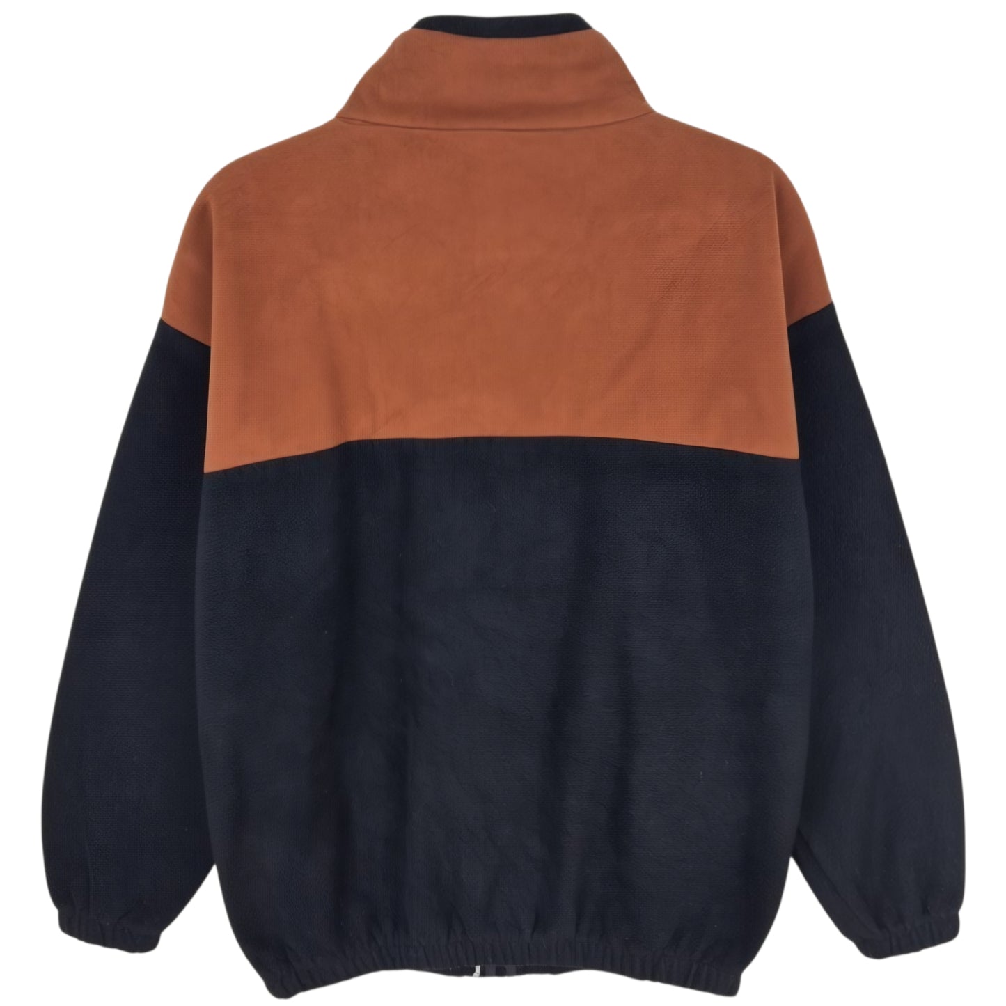 Vintage Tahoe Activewear 80's Back & Brown USA Full Zip Fleece Jumper Size M