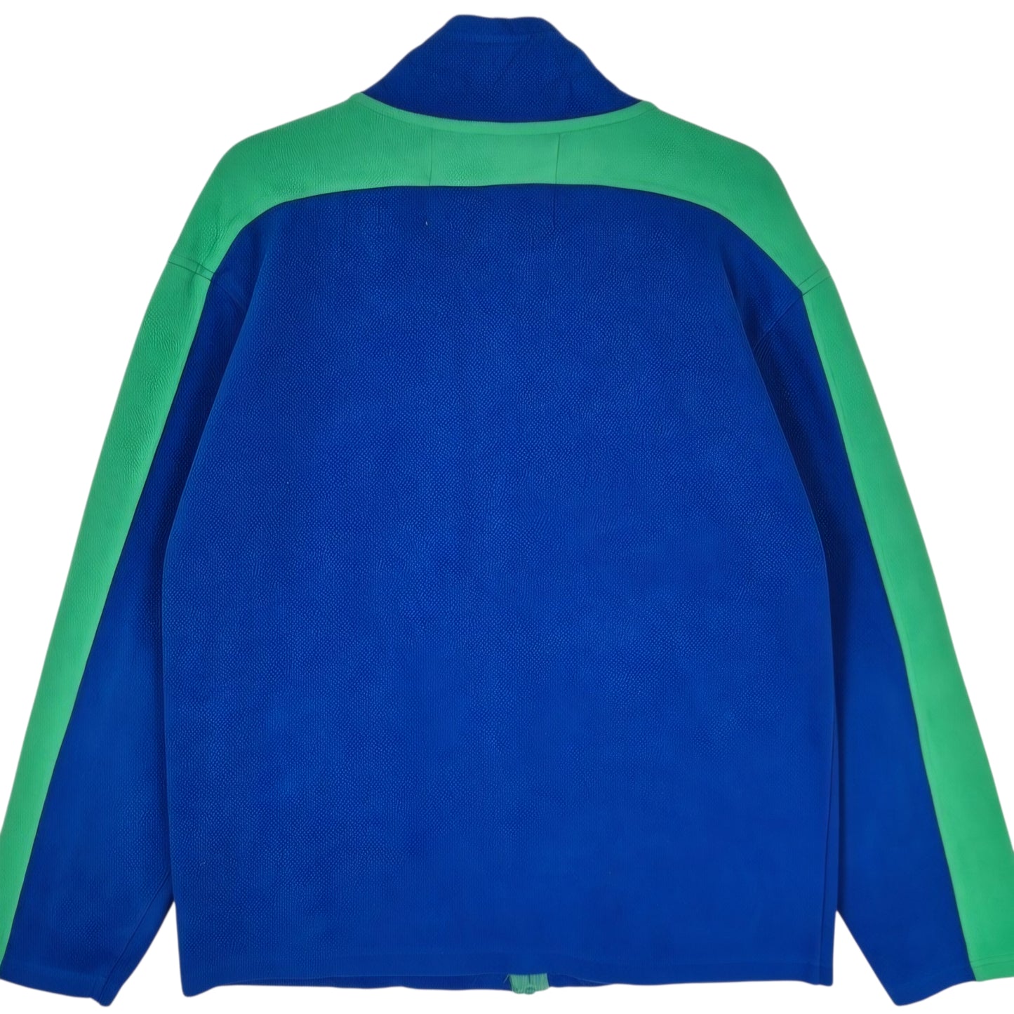 NHL Vancouver Canucks Blue & Green Full Zip Fleece Jumper Size L