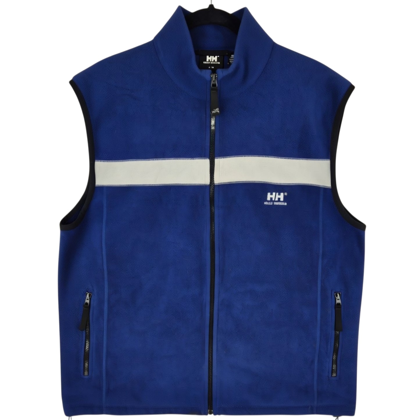 Helly Hansen Dark Blue Fleece Zip Vest Size L