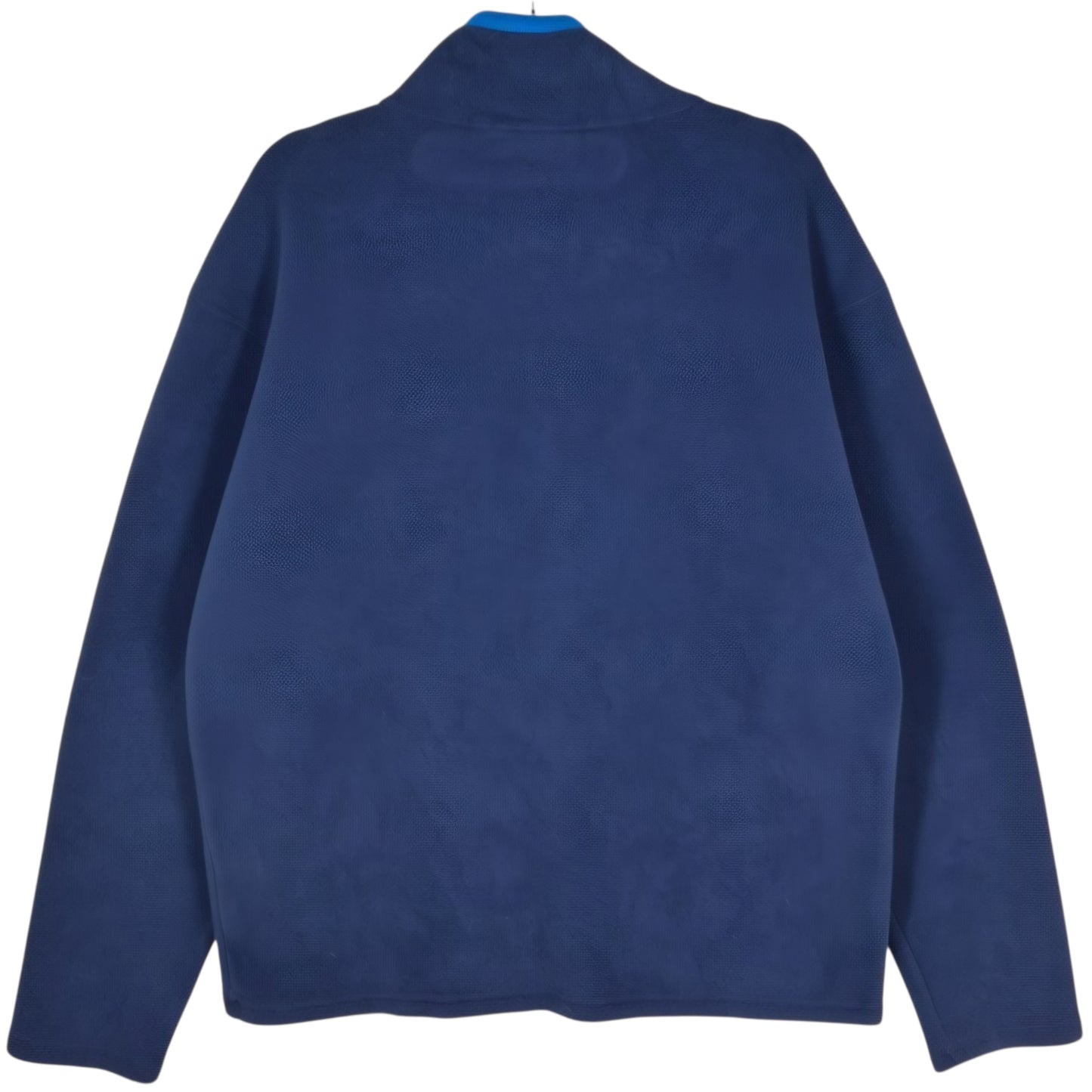 FILA Dark Blue Quarter Zip Fleece Jumper Size L