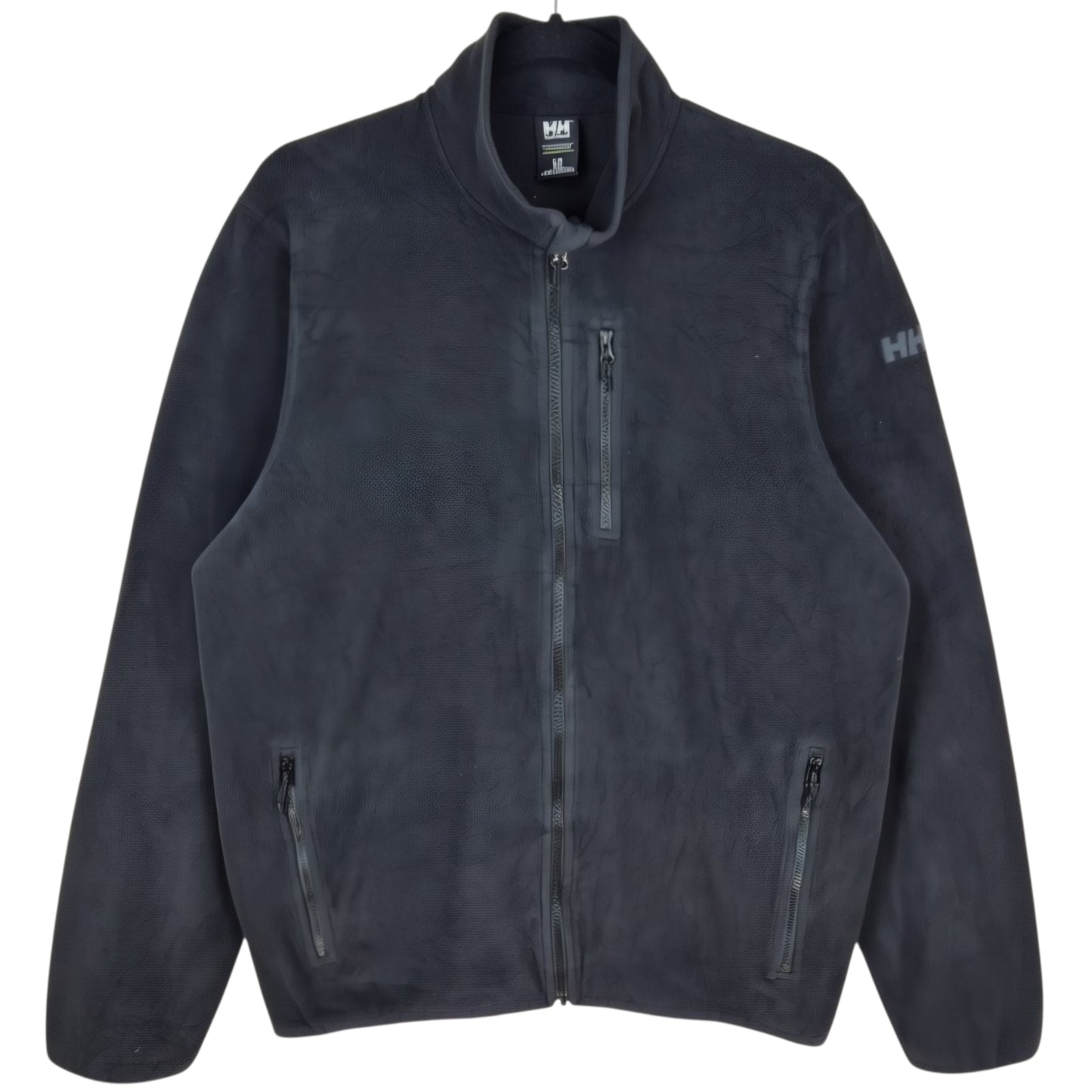 Helly Hansen Black Full Zip Light Fleece Jumper Size L