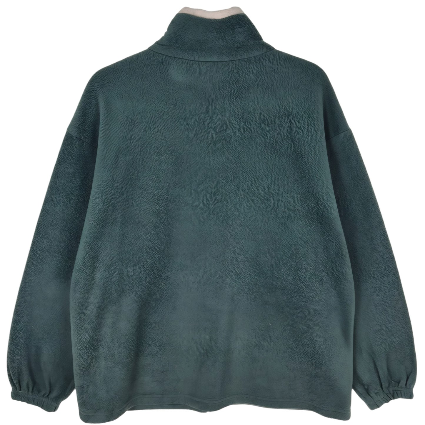 Vintage 80's Grand Canyon Green USA Made Full Zip Fleece Jumper Size L